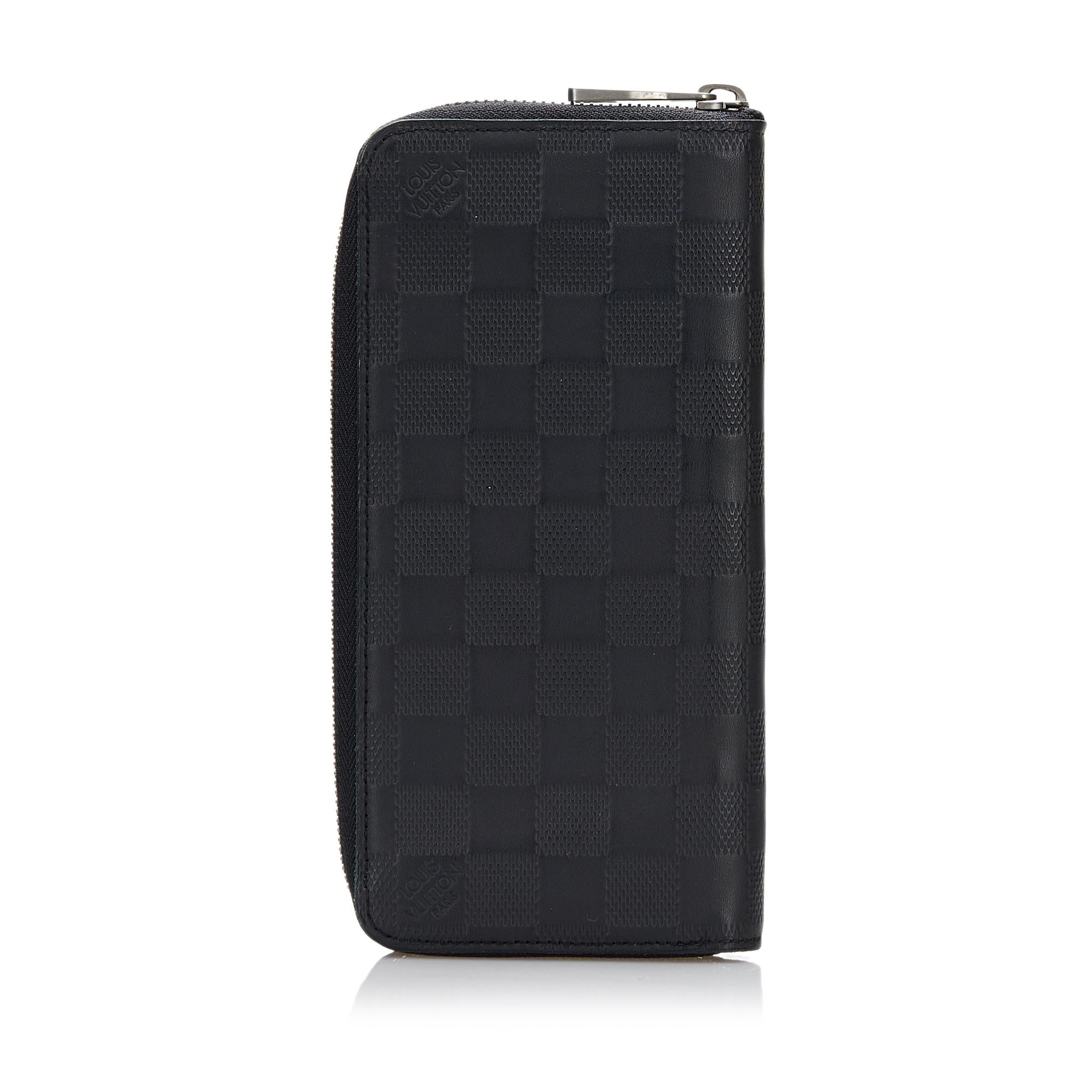Louis Vuitton Damier Infini Zippy Wallet (SHG-36923)