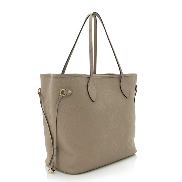 Louis Vuitton, Bags, Sold Empreinte Neverfull Mm Turtledove
