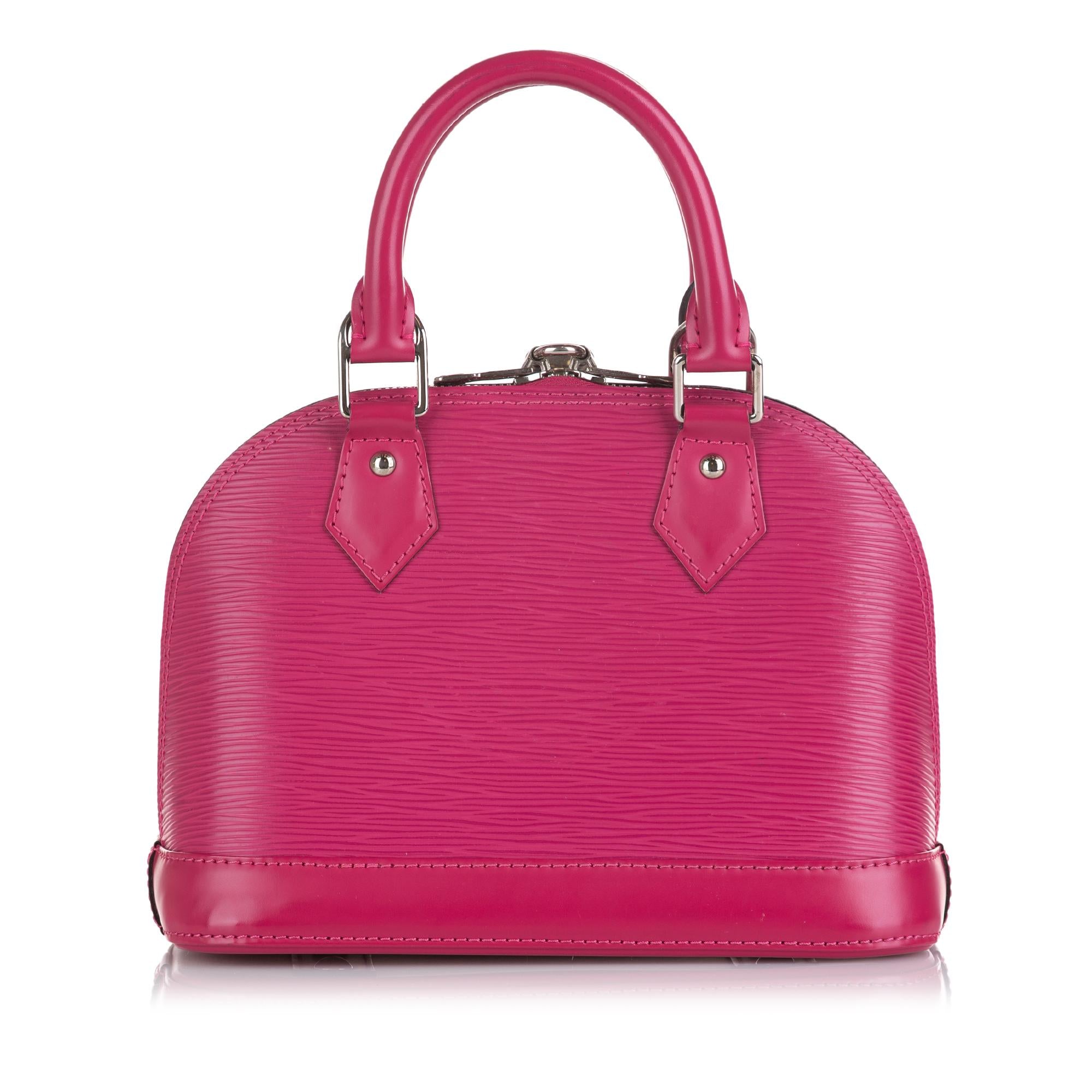 Louis Vuitton Epi Alma BB (SHG-37956)