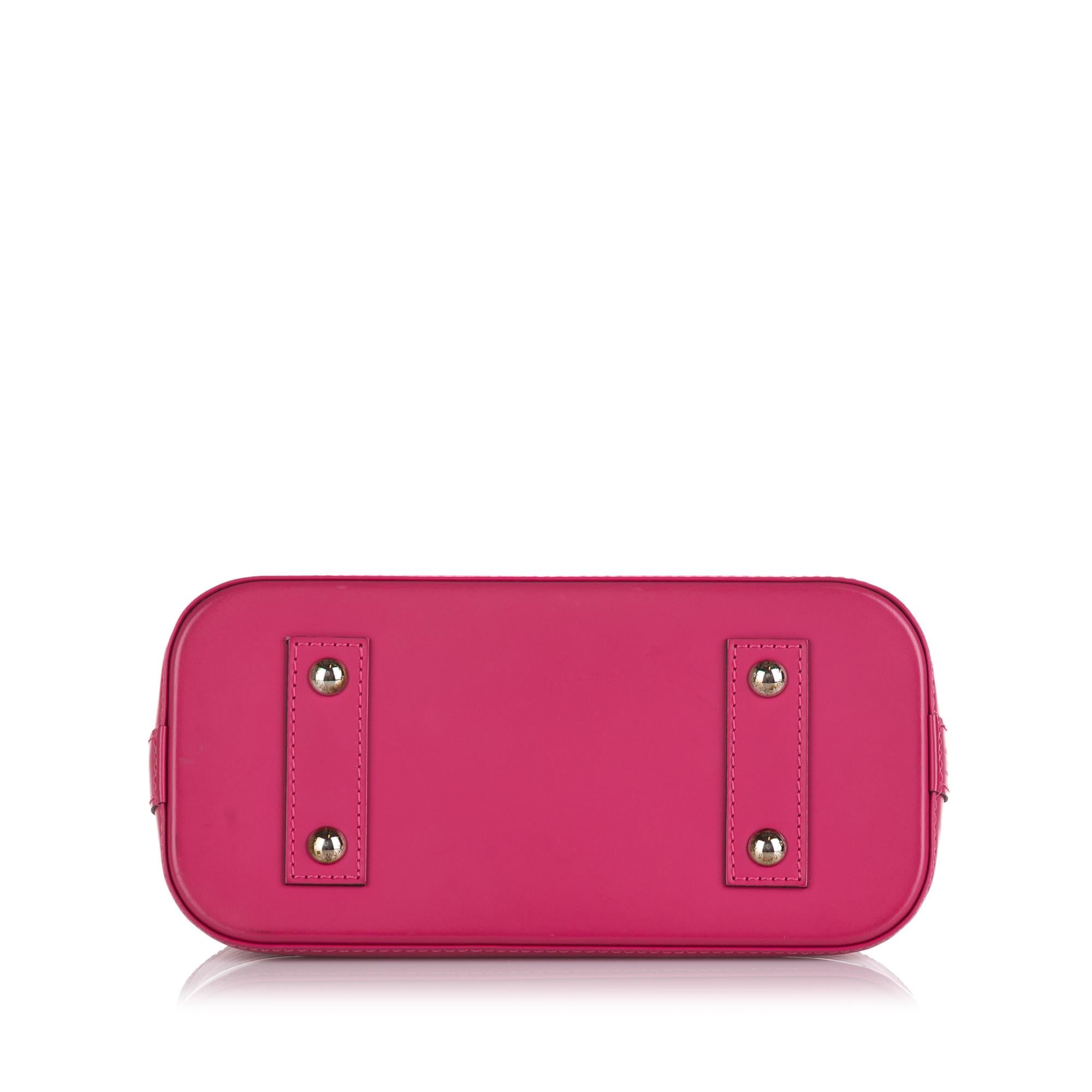 Louis Vuitton Epi Alma BB (SHG-37956)