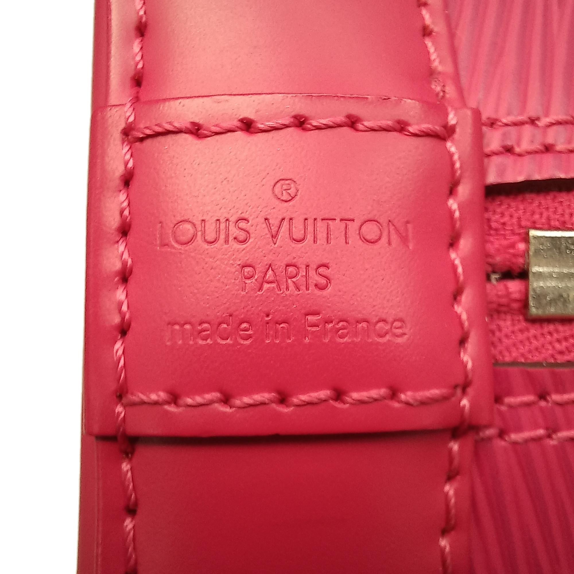 Louis Vuitton Epi Alma BB (SHG-37956)