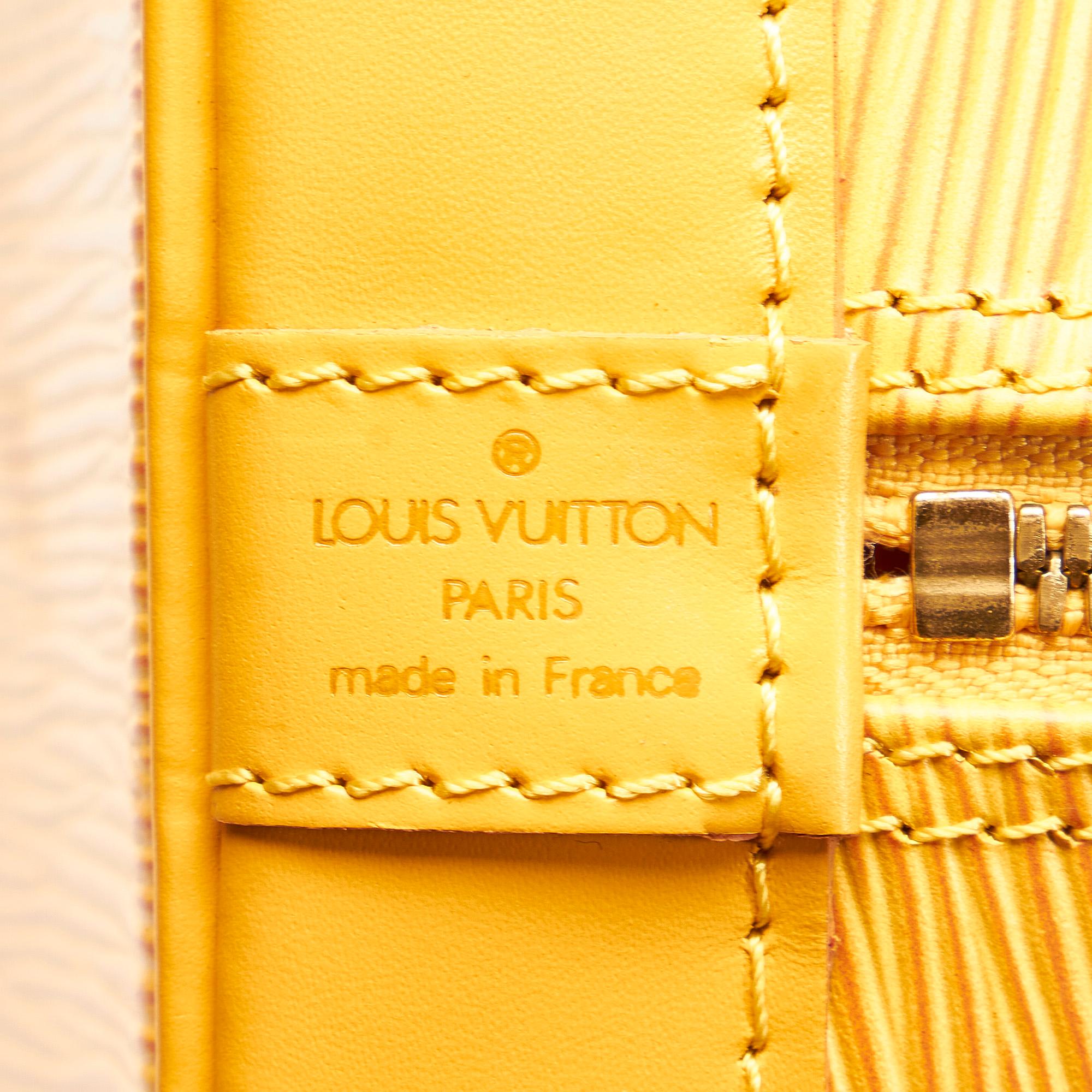 Louis Vuitton Epi Alma PM (SHG-26936)