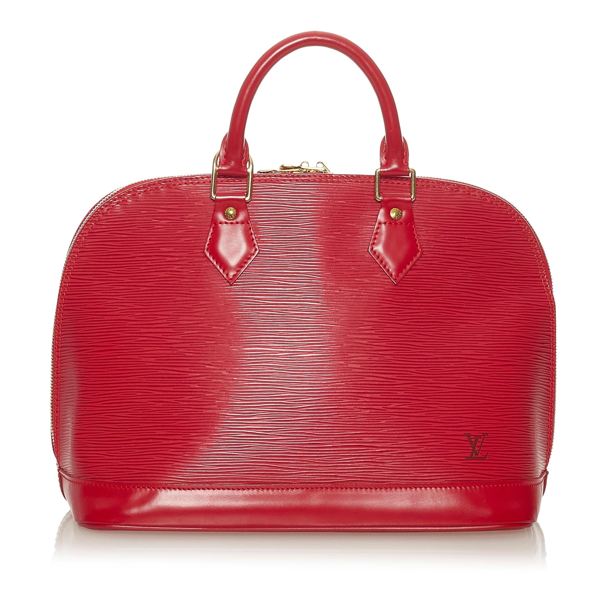 Louis Vuitton Epi Alma PM (SHG-28045)