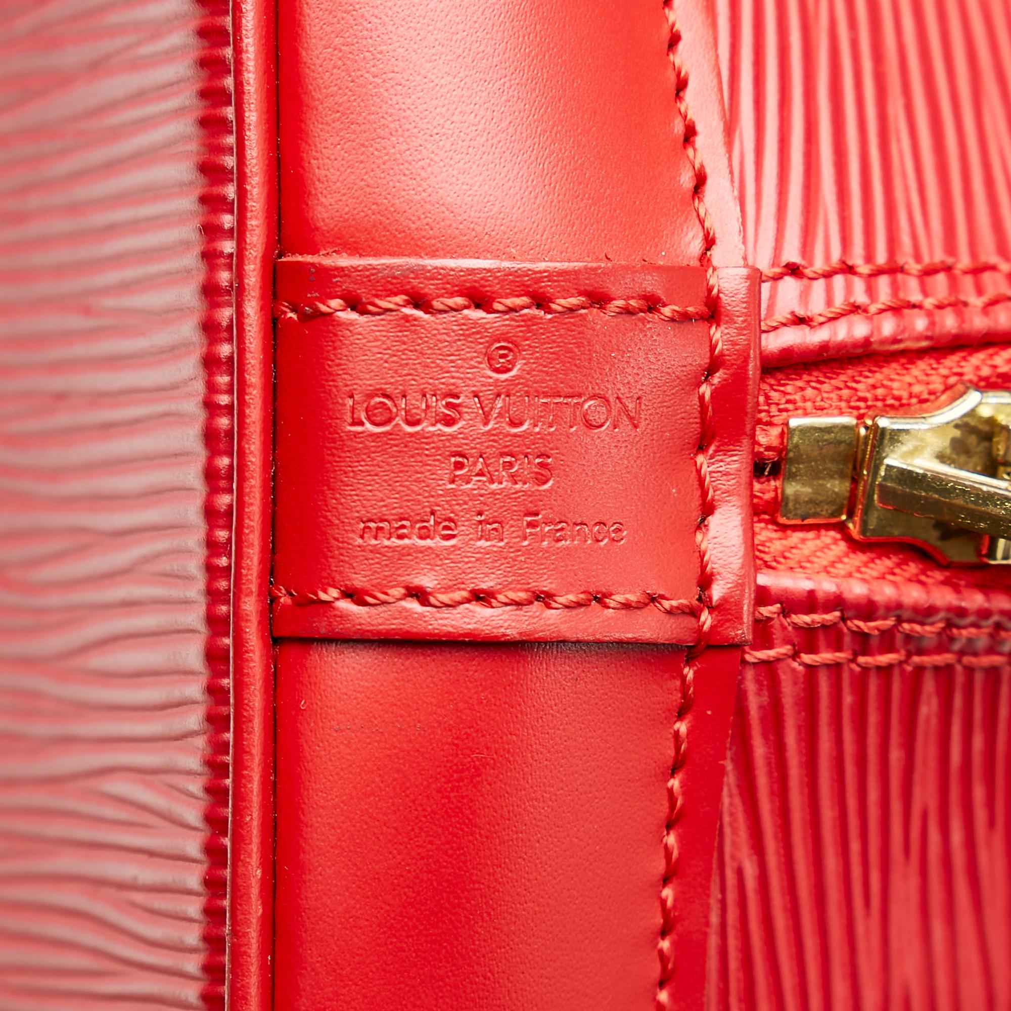 Louis Vuitton Epi Alma PM (SHG-28045)