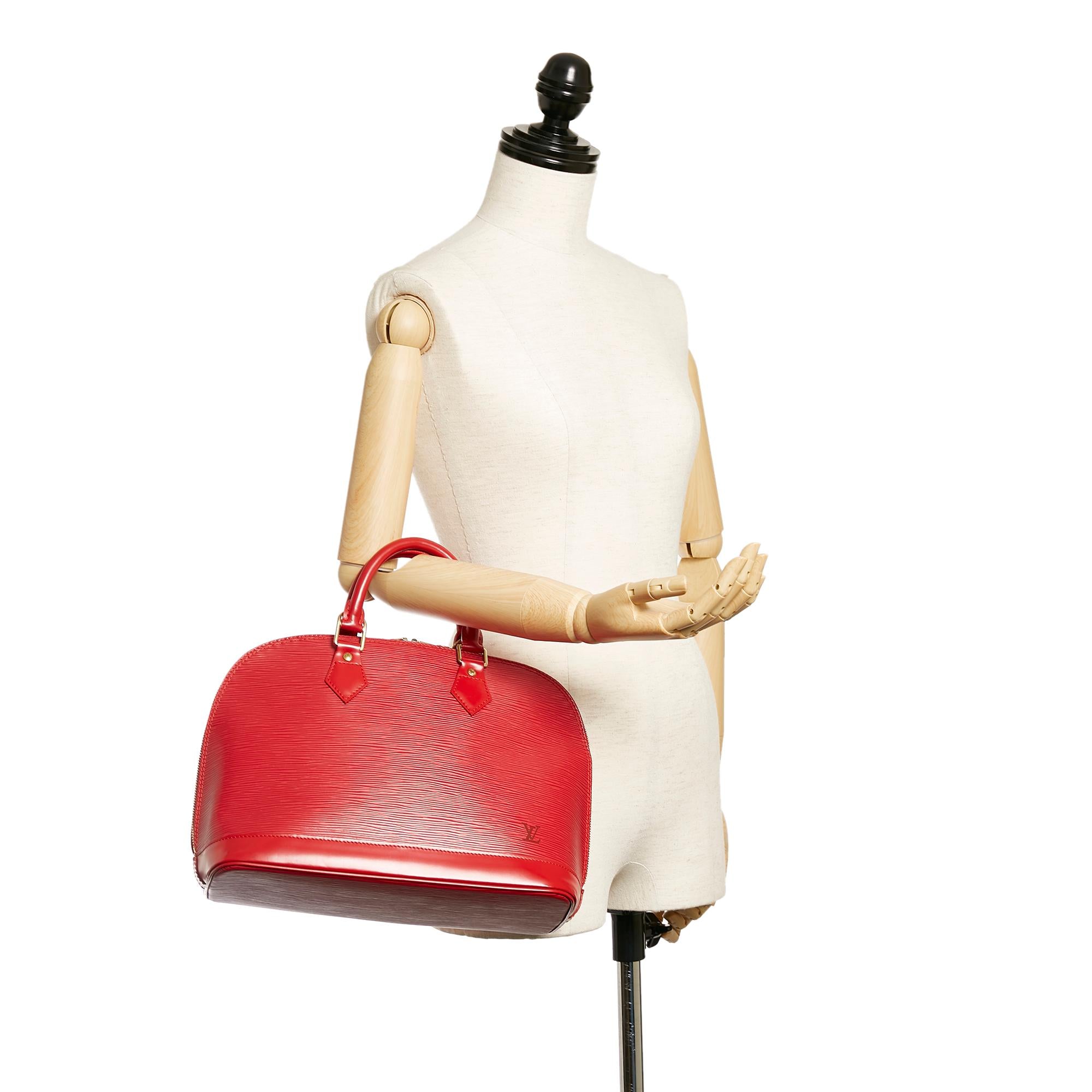 Louis Vuitton Epi Alma PM (SHG-28045)