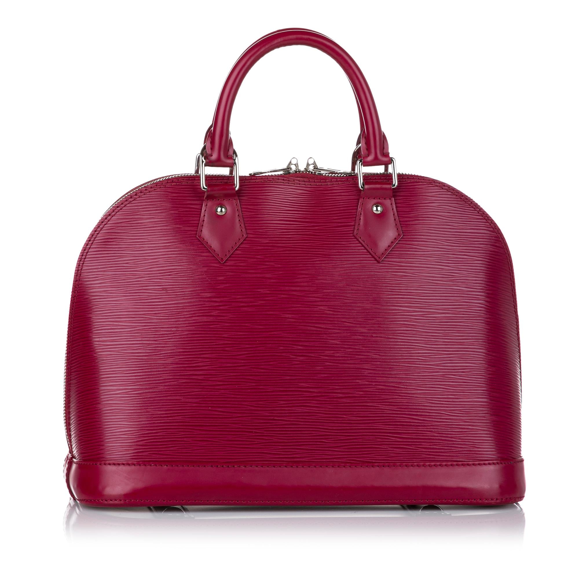 Louis Vuitton Epi Alma PM (SHG-30096)