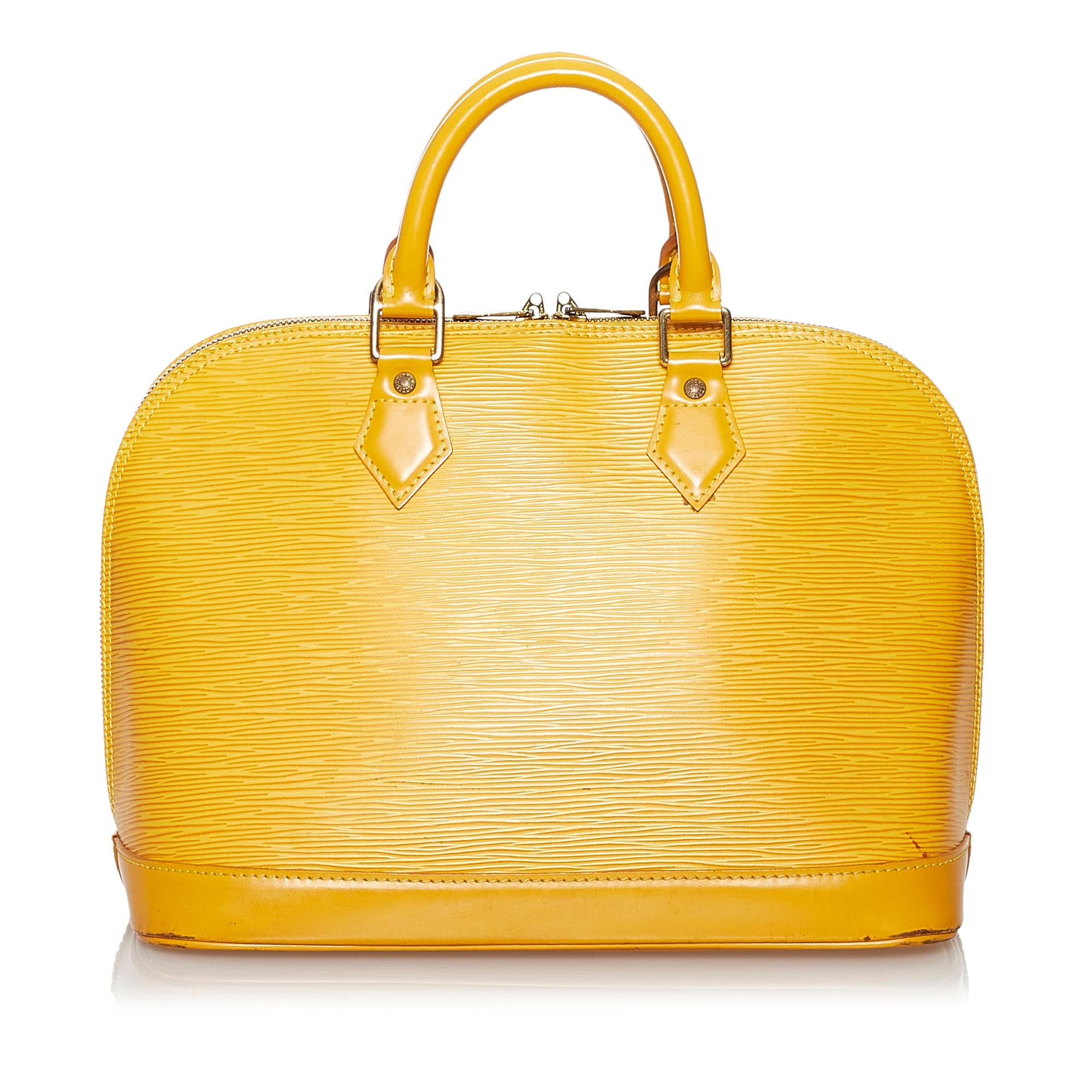 Louis Vuitton Epi Alma PM (SHG-30238)