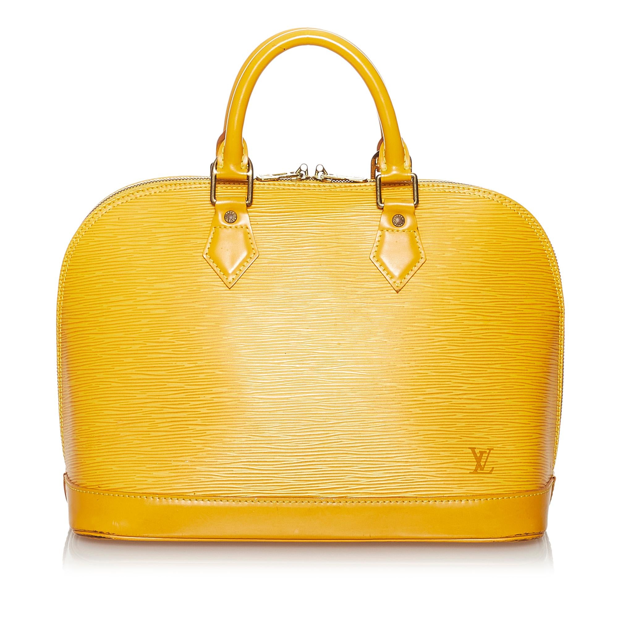 Louis Vuitton Epi Alma PM (SHG-30238)