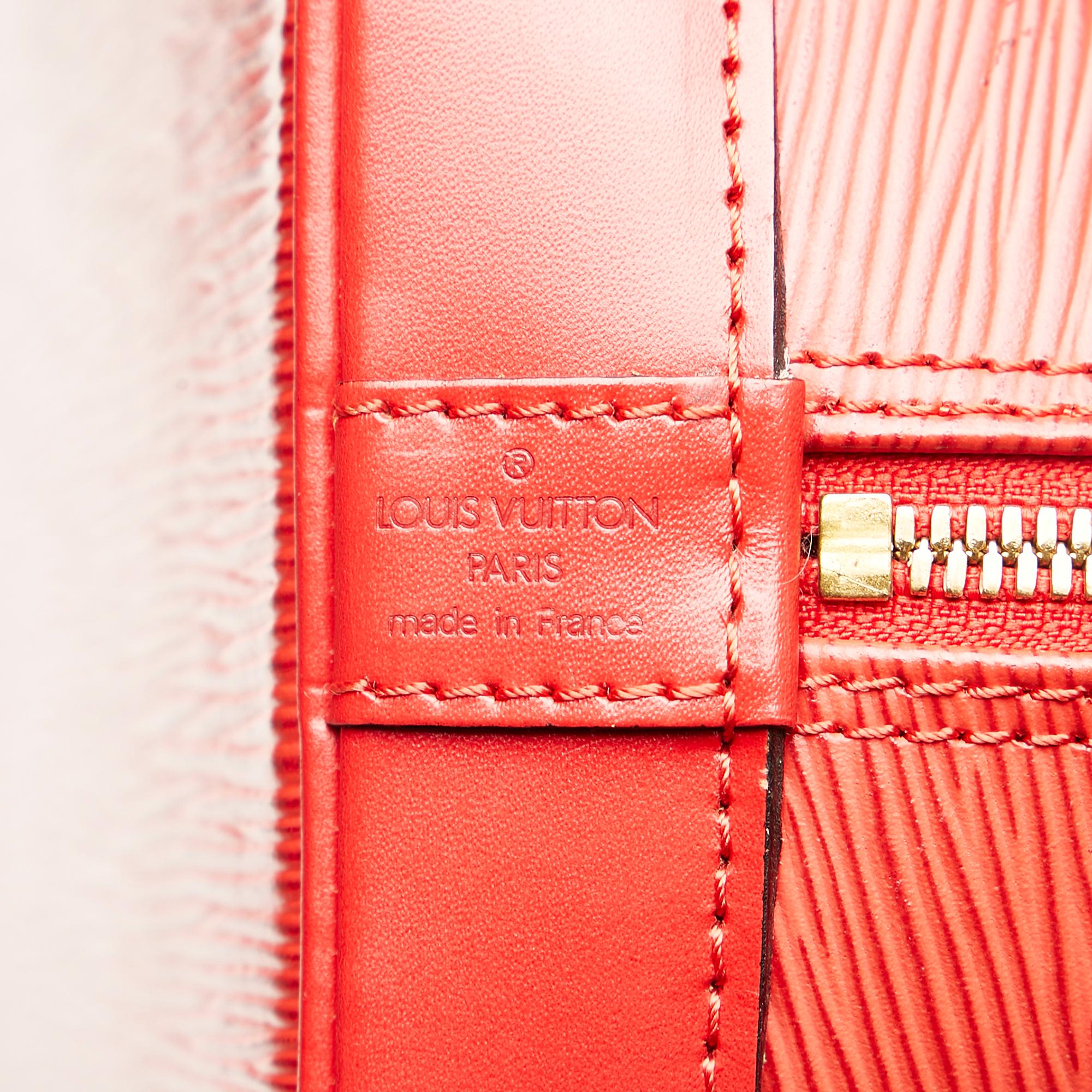 Louis Vuitton Epi Alma PM (SHG-34285)