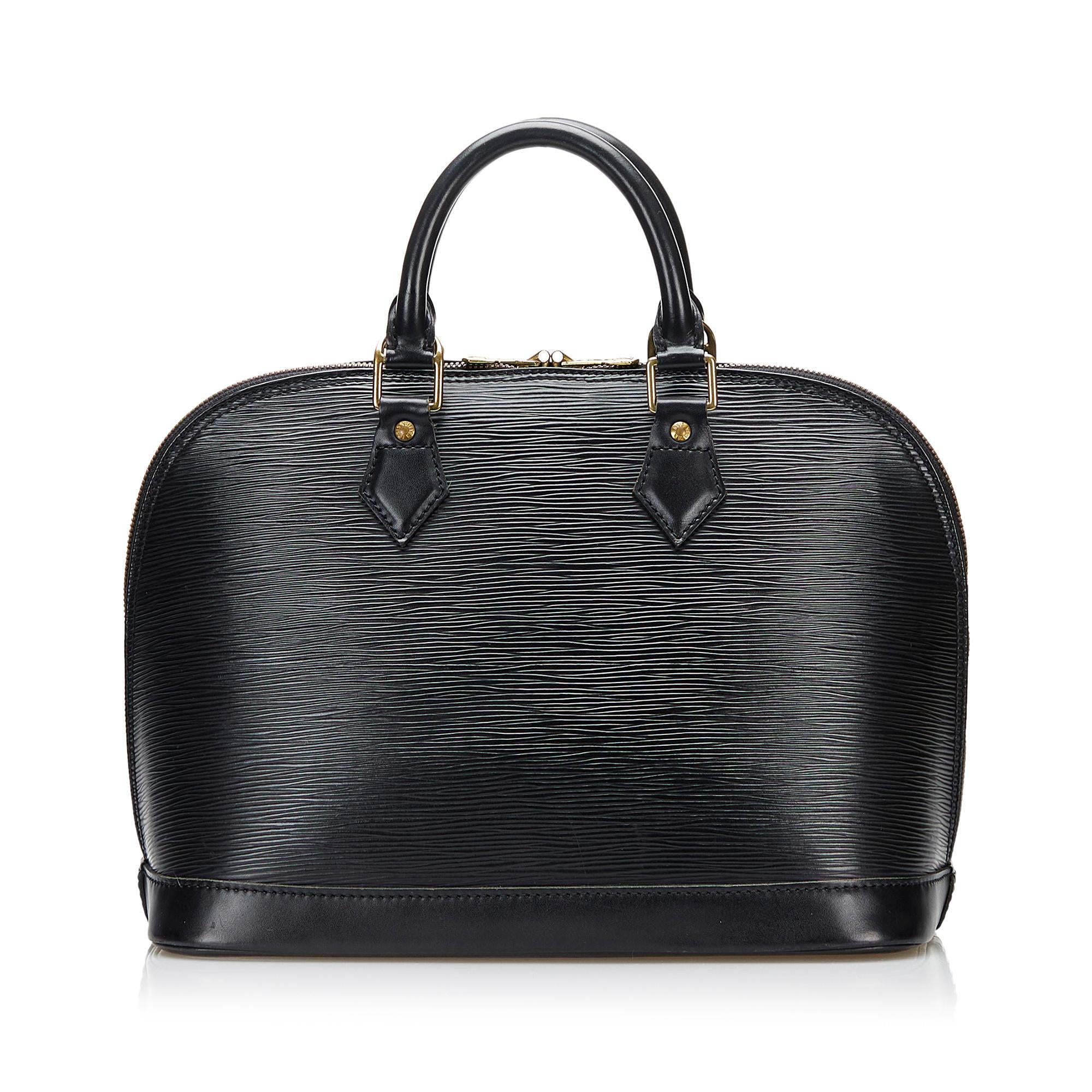 Louis Vuitton Epi Alma PM (SHG-36882)