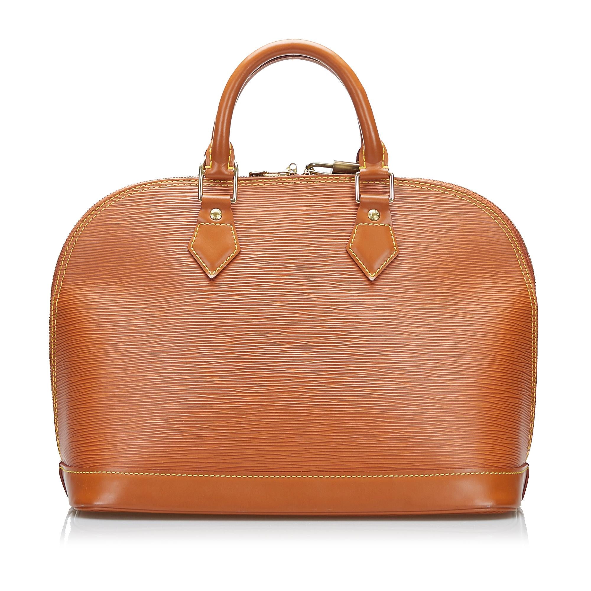 Louis Vuitton Epi Alma PM (SHG-pDZvta)