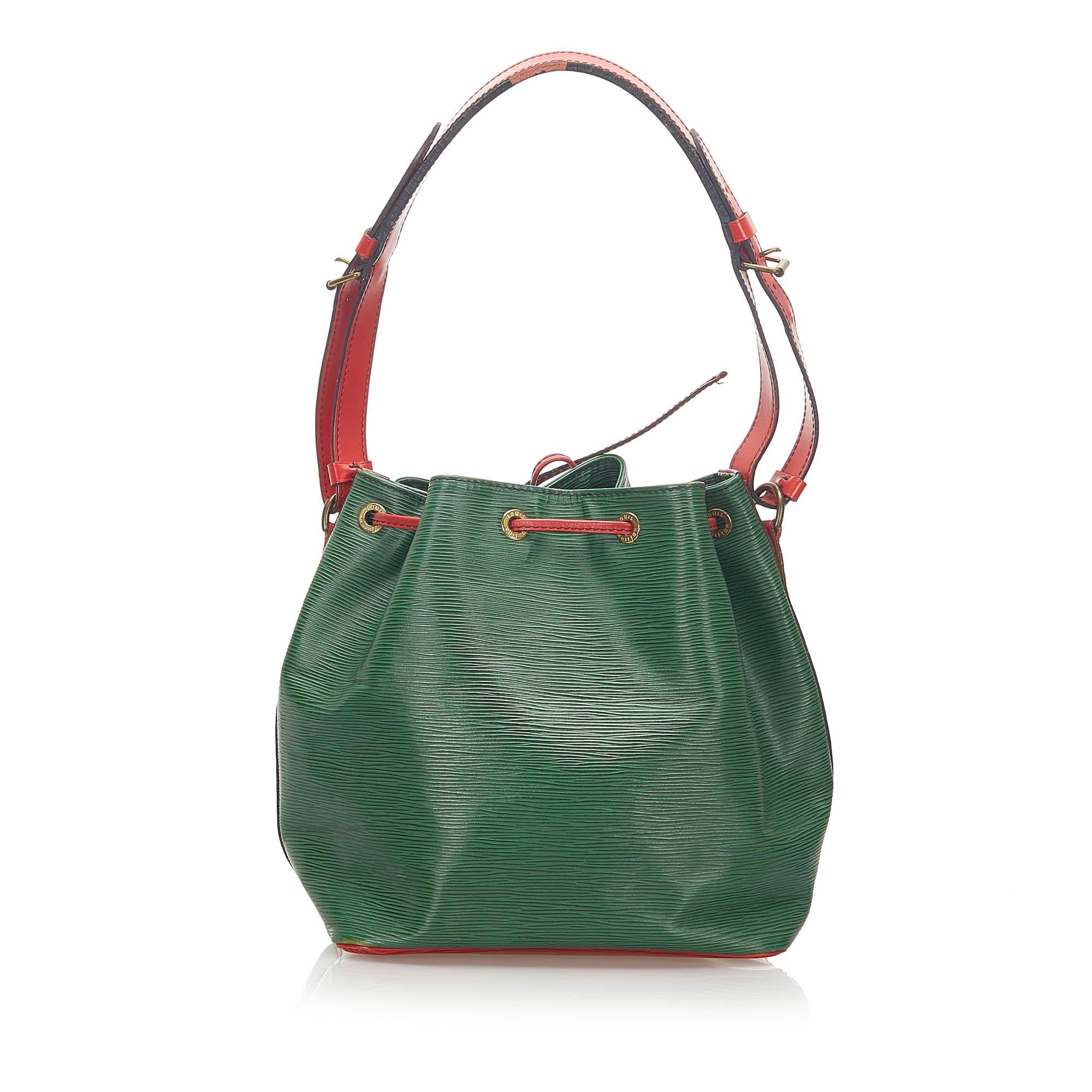 Louis Vuitton Epi Bicolor Petit Noe (SHG-18879)