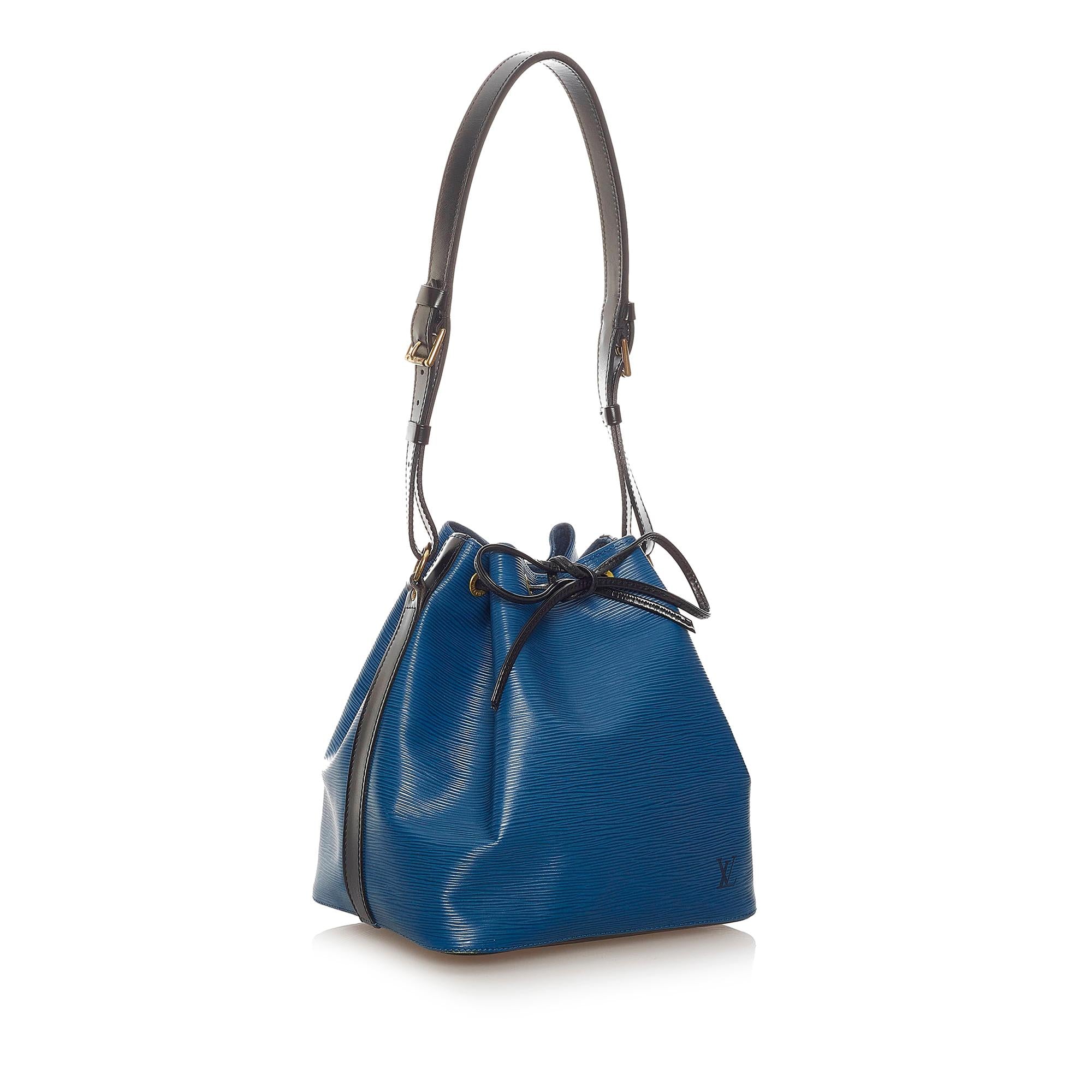 Louis Vuitton Epi Bicolor Petit Noe (SHG-28025)