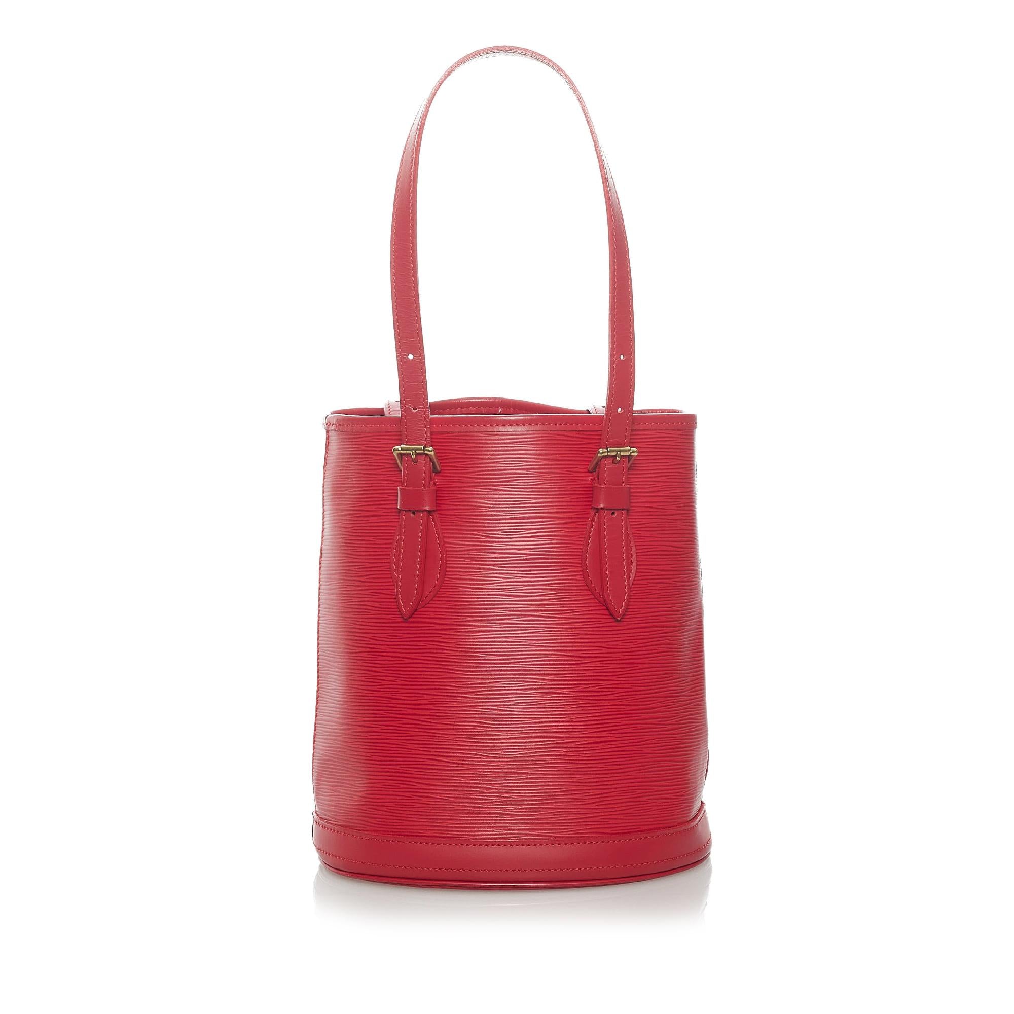 Louis Vuitton Epi Bucket PM (SHG-34798)