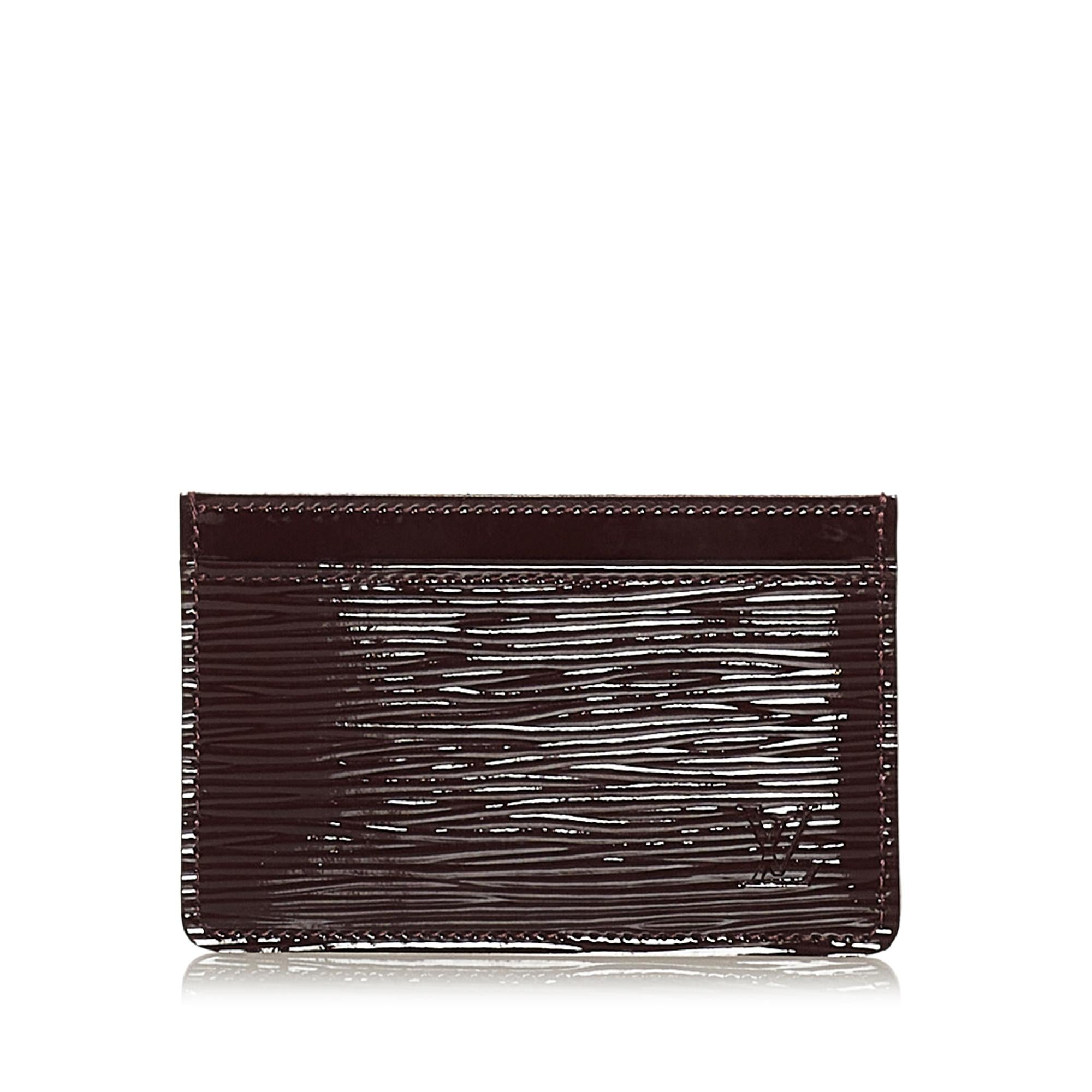 Louis Vuitton Epi Electric Card Holder (SHG-37264)