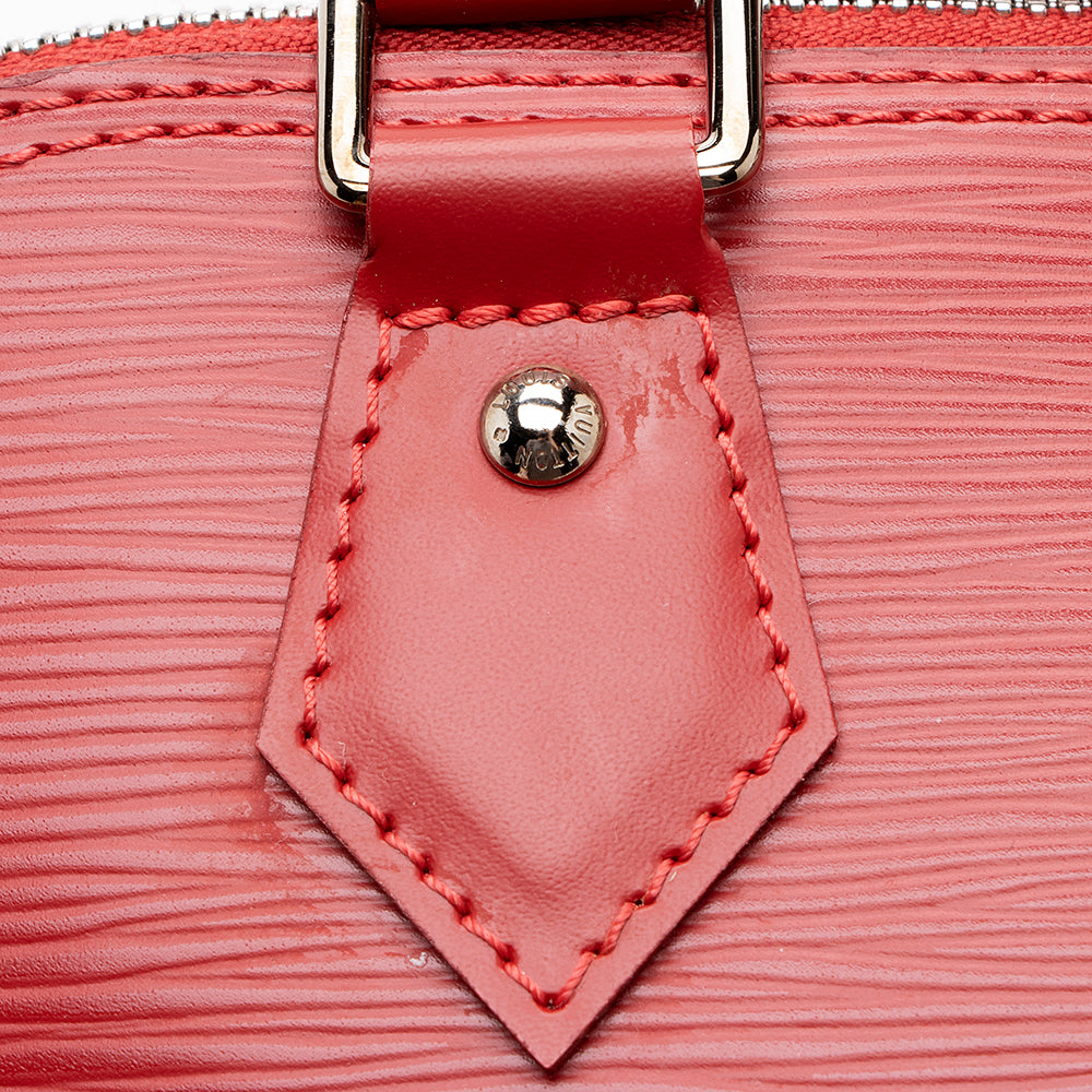 Louis Vuitton Epi Leather Alma PM Satchel (SHF-18700)
