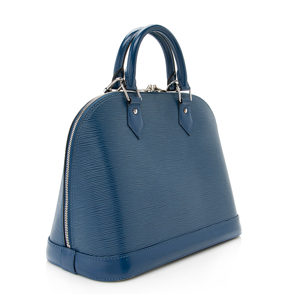 Louis Vuitton Epi Leather Alma PM Satchel (SHF-19185)