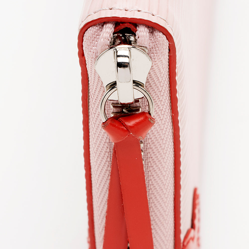 Louis Vuitton Epi Leather Blooming Corners Clemence Wallet - FINAL SALE (SHF-17232)