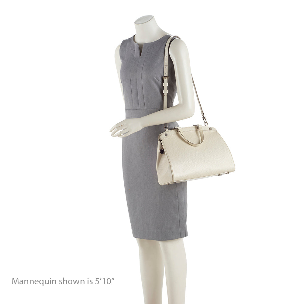 Louis Vuitton Epi Leather Brea MM Satchel (SHF-18697)