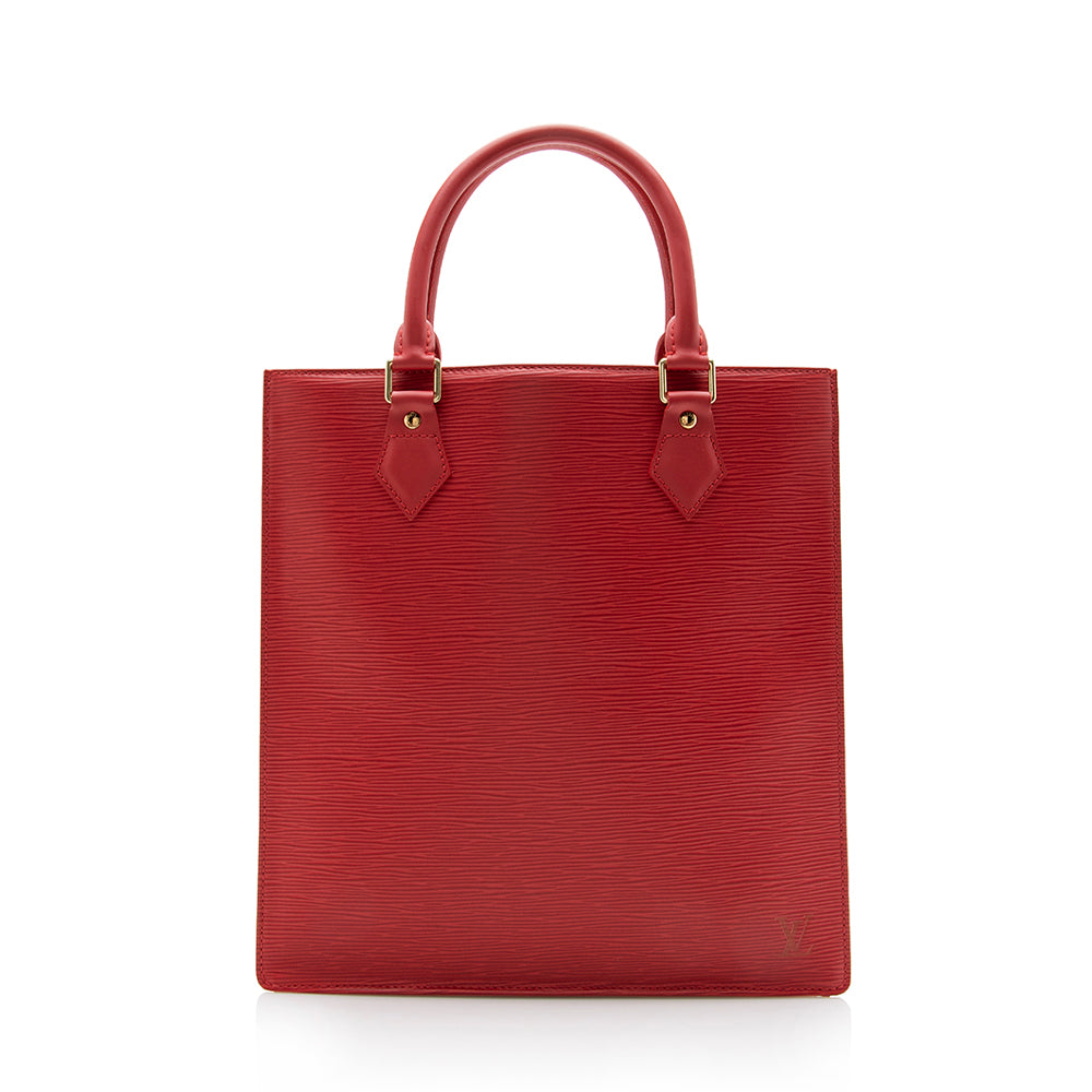 Louis Vuitton Epi Leather Sac Plat Tote (SHF-14224)