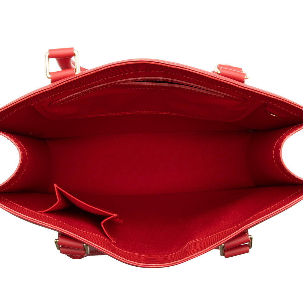 Louis Vuitton Epi Leather Sac Plat Tote (SHF-14224)