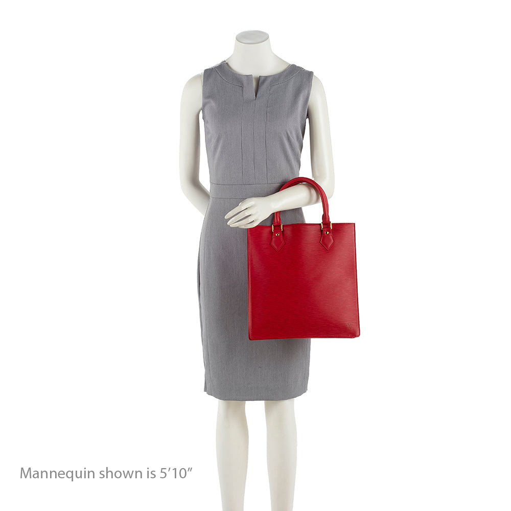 Louis Vuitton Epi Leather Sac Plat Tote (SHF-14224)