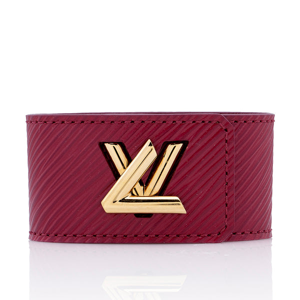 Louis Vuitton Epi Leather Twist It Bracelet (SHF-15332)