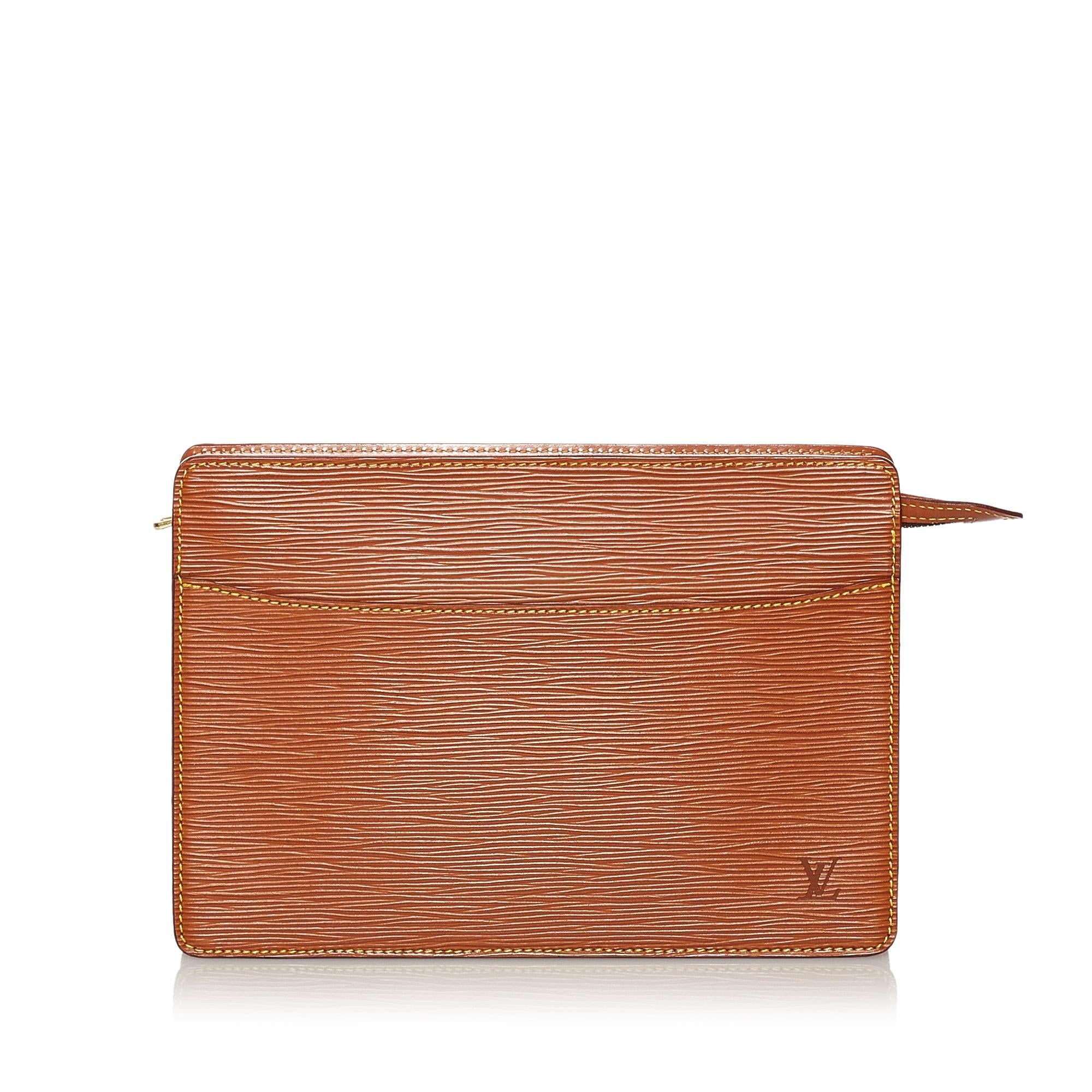 Louis Vuitton Epi Pochette Homme (SHG-30663)