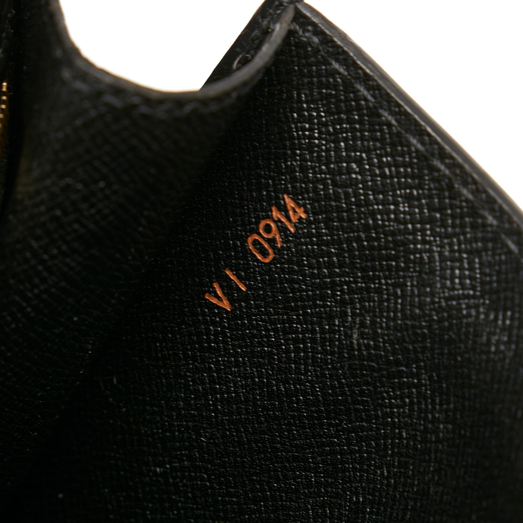 Louis Vuitton Epi Pochette Sellier Dragonne (SHG-28675)