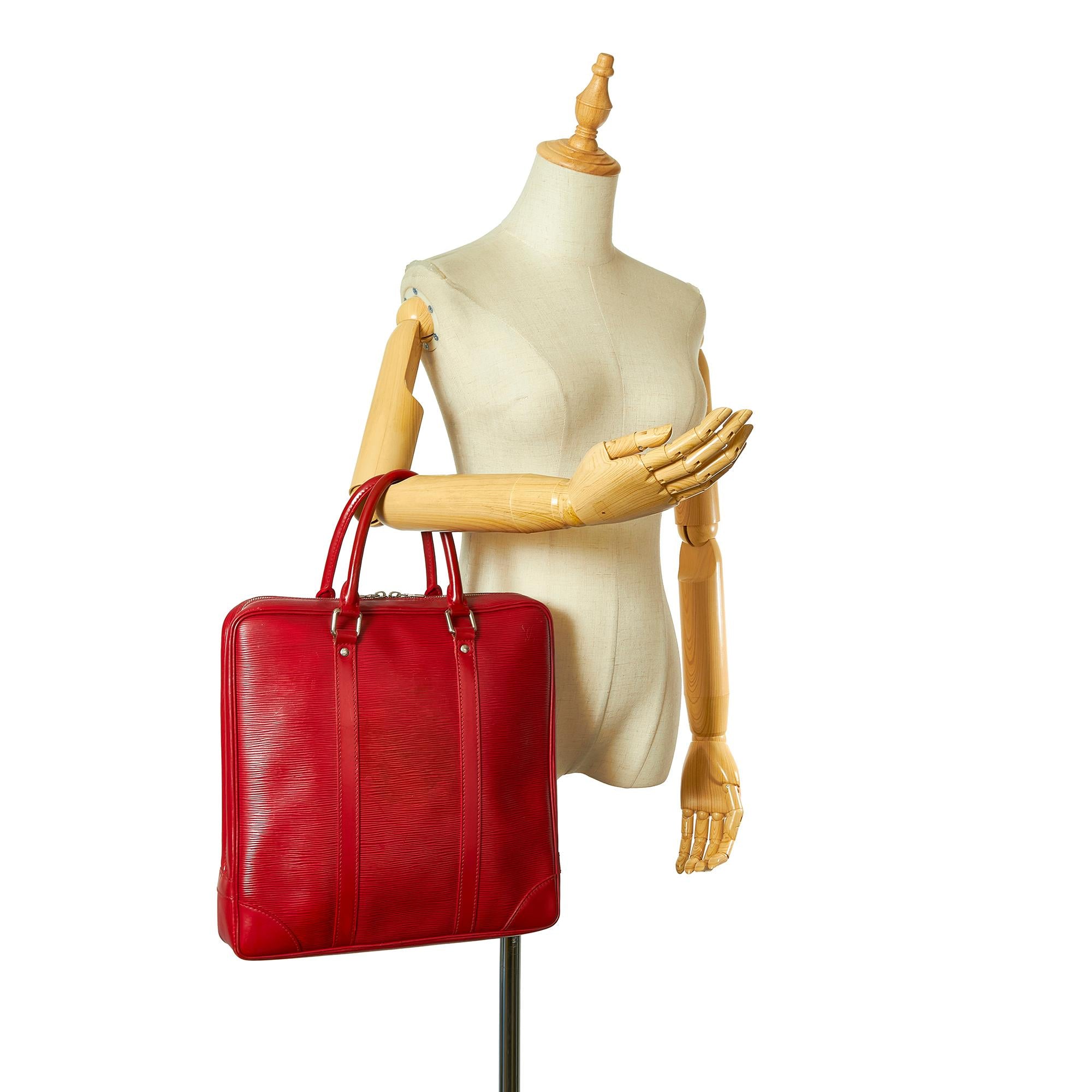 Louis Vuitton Epi Porte-Documents Voyage (SHG-23554)