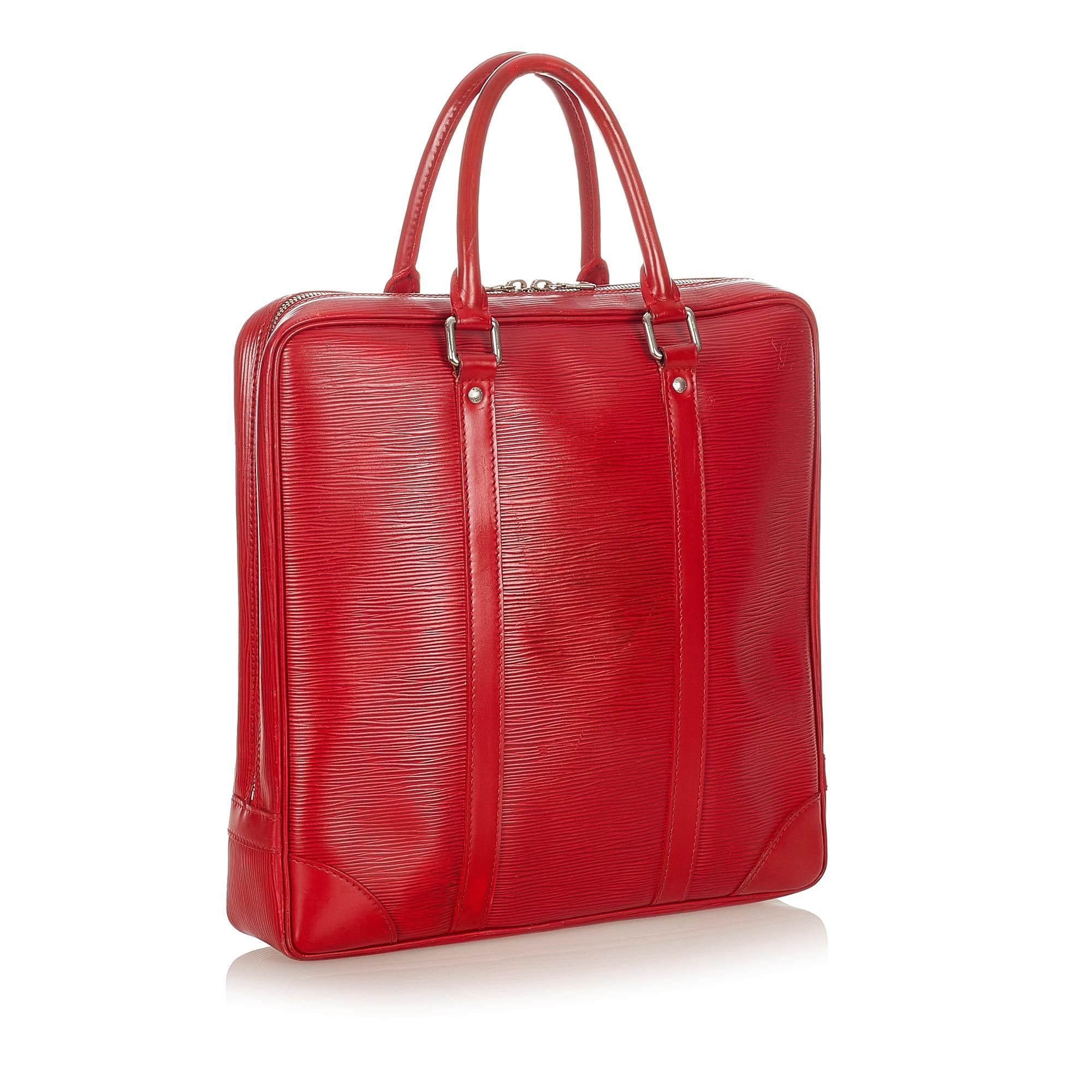 Louis Vuitton Epi Porte-Documents Voyage (SHG-23554)