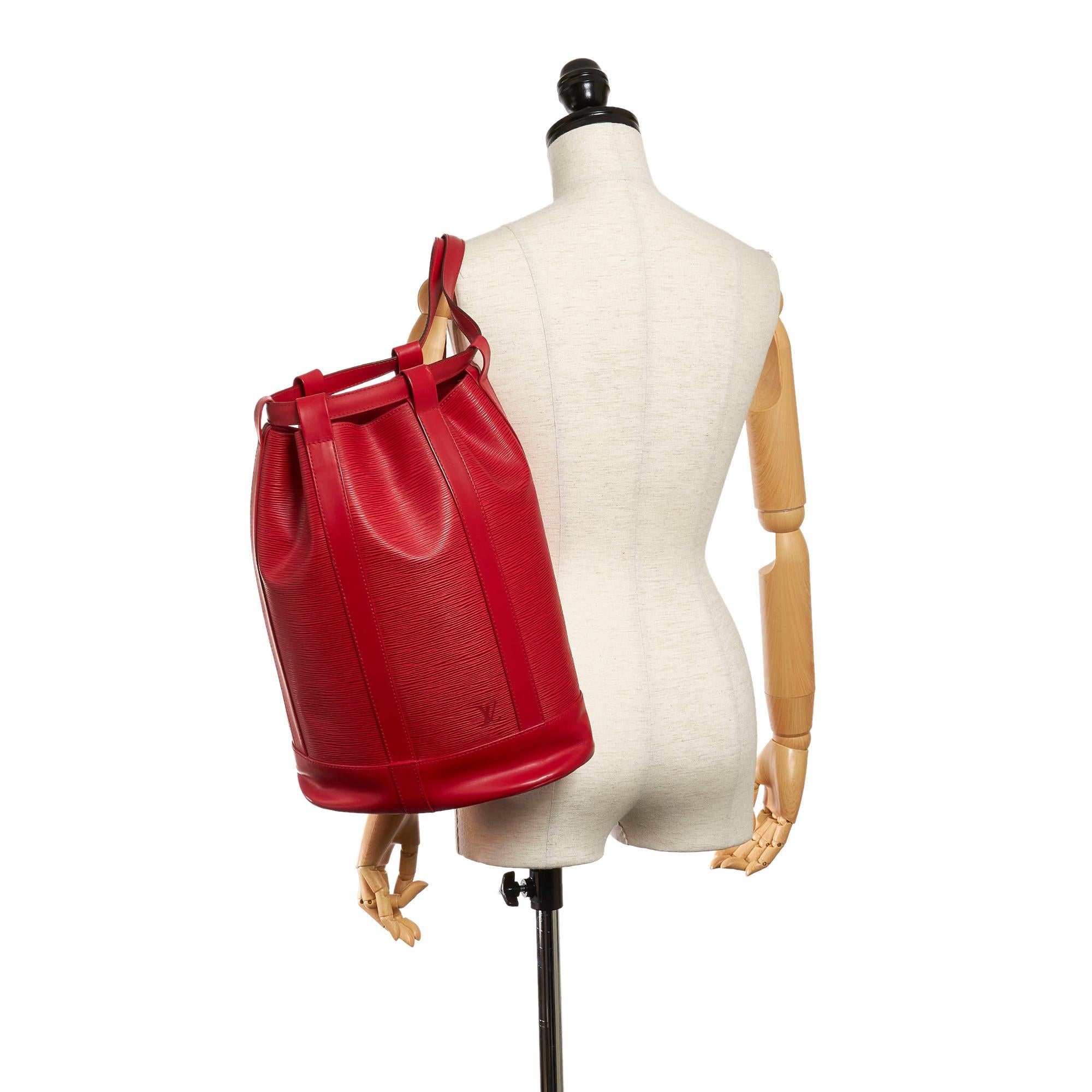 Louis Vuitton Epi Randonnee PM (SHG-29111)