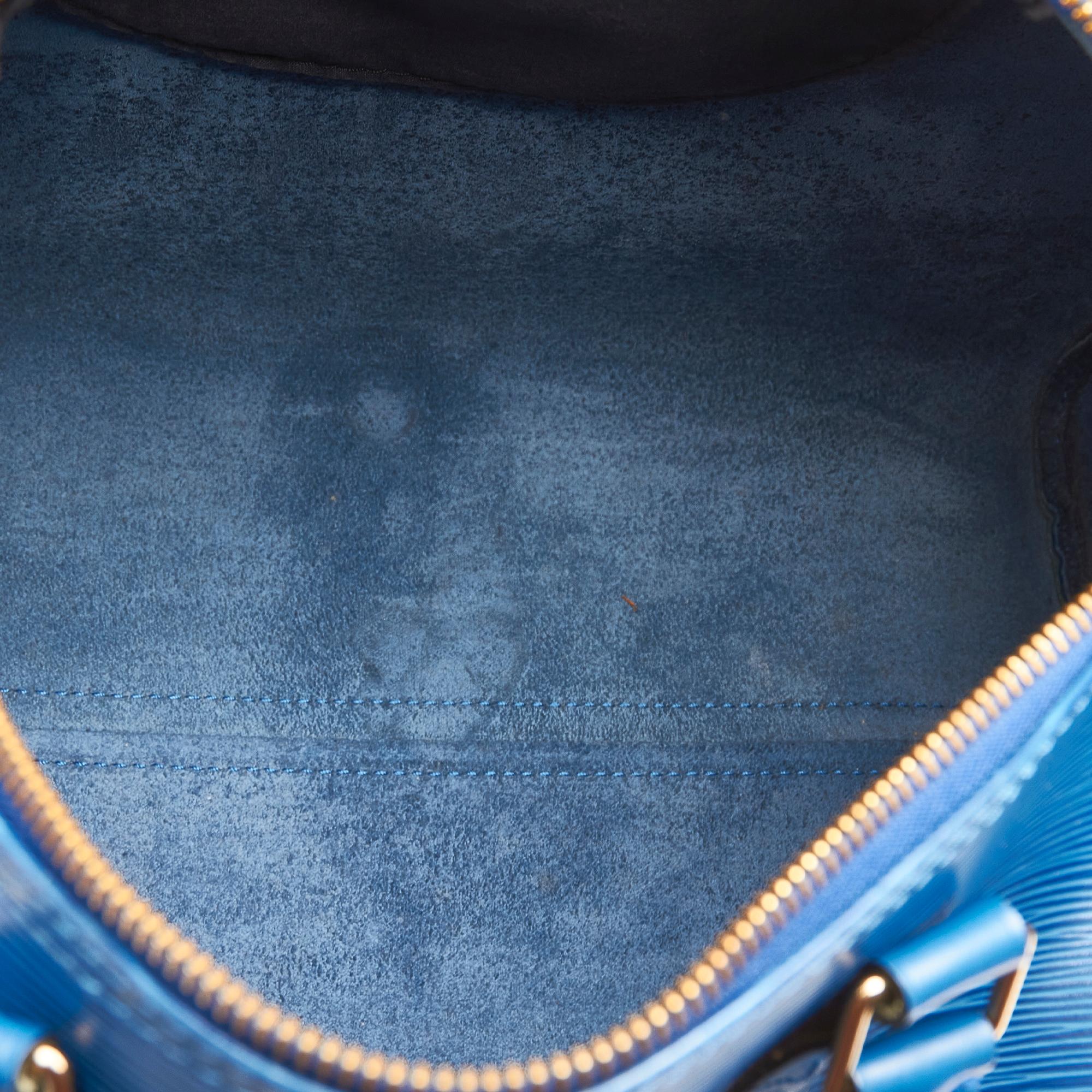 Louis Vuitton Epi Speedy 30 (SHG-24554)