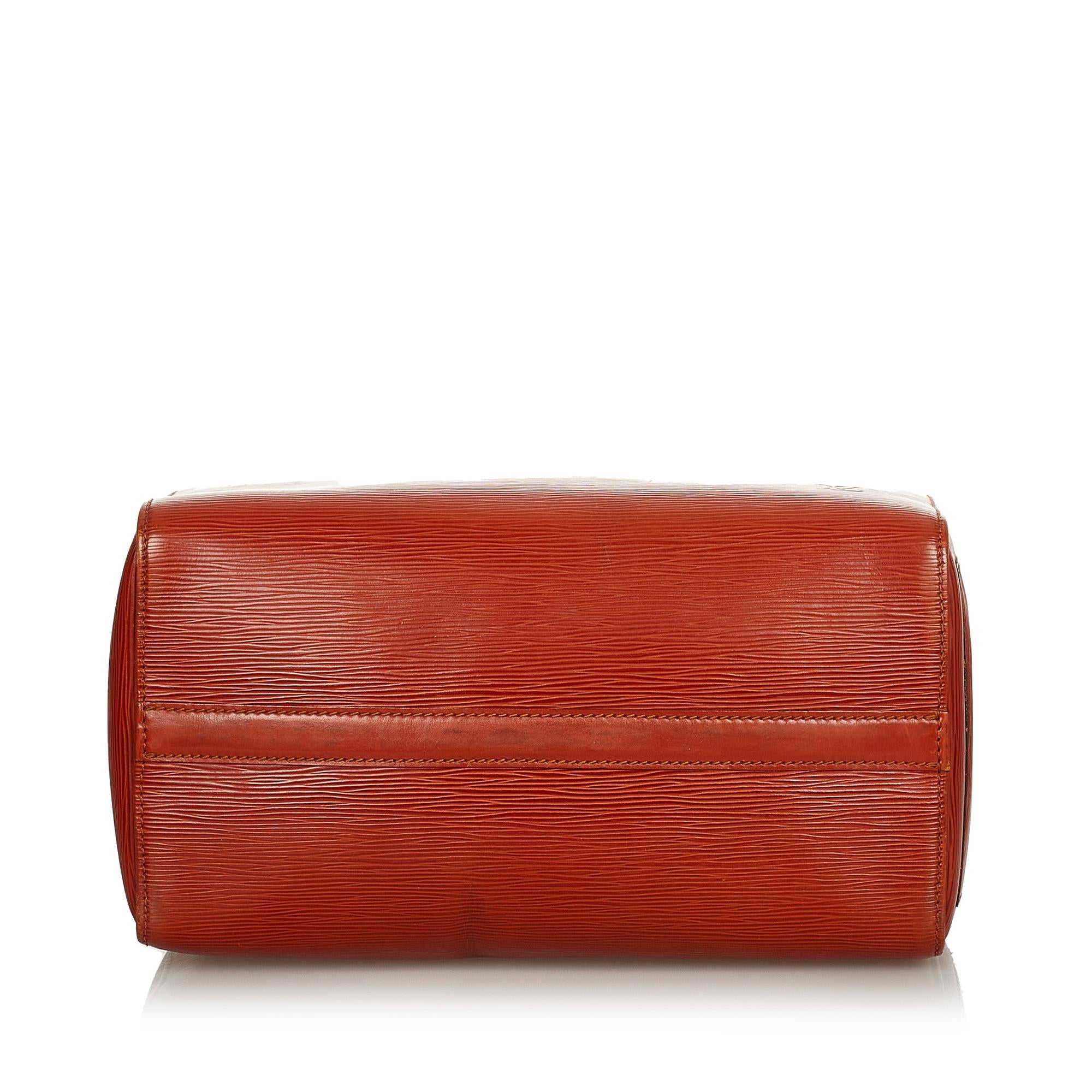 Louis Vuitton Epi Speedy 30 (SHG-24625)