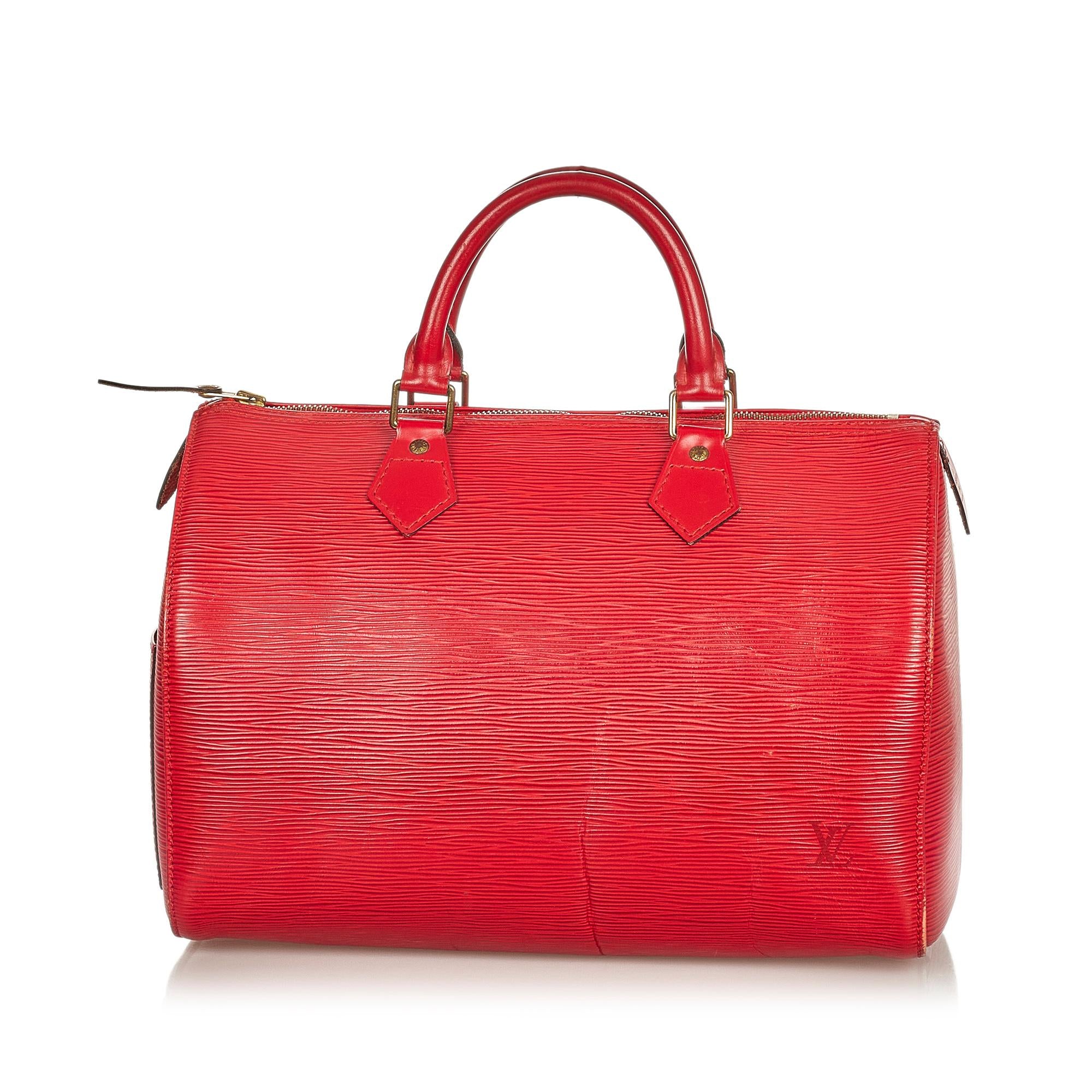 Louis Vuitton Epi Speedy 30 (SHG-25871)