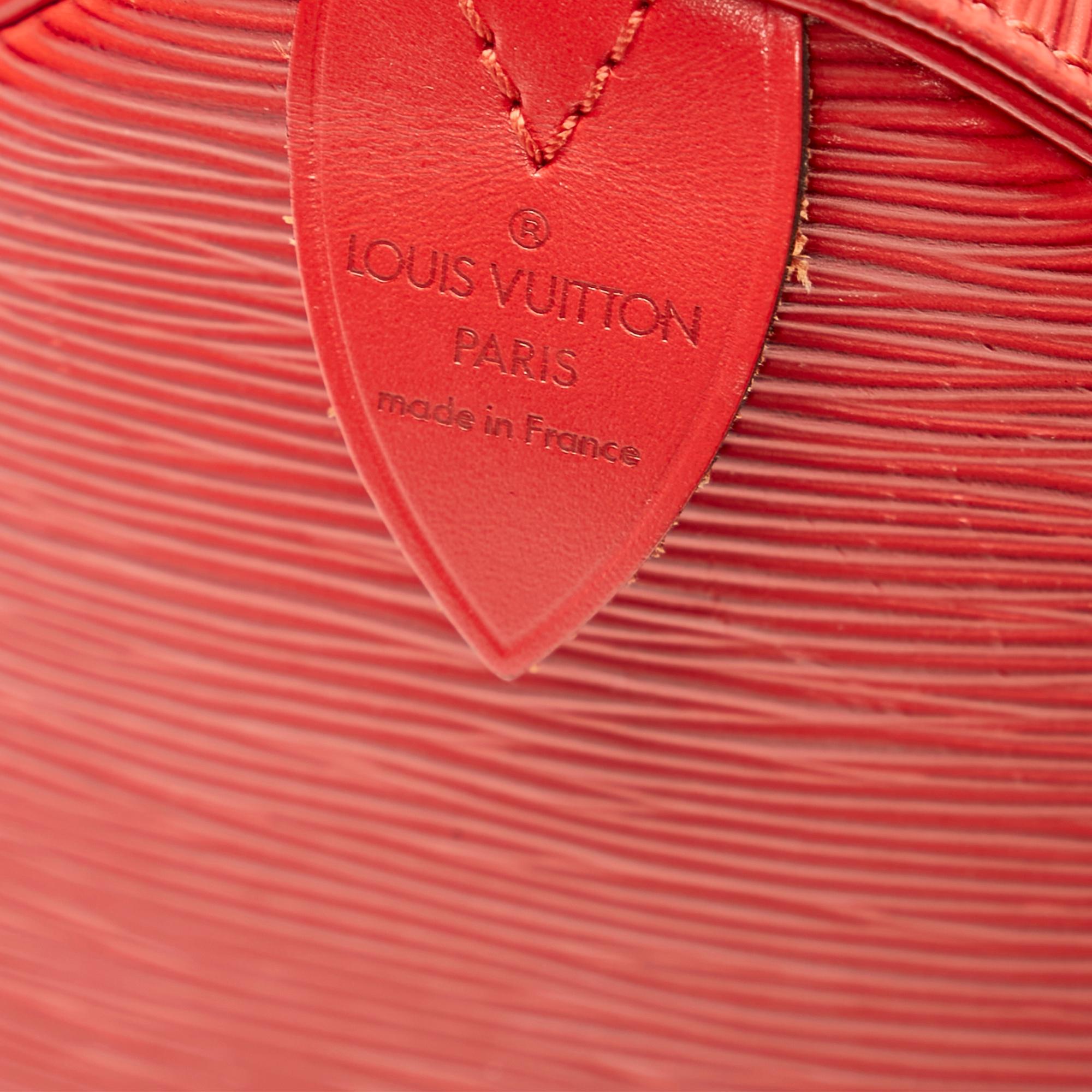 Louis Vuitton Epi Speedy 30 (SHG-25871)