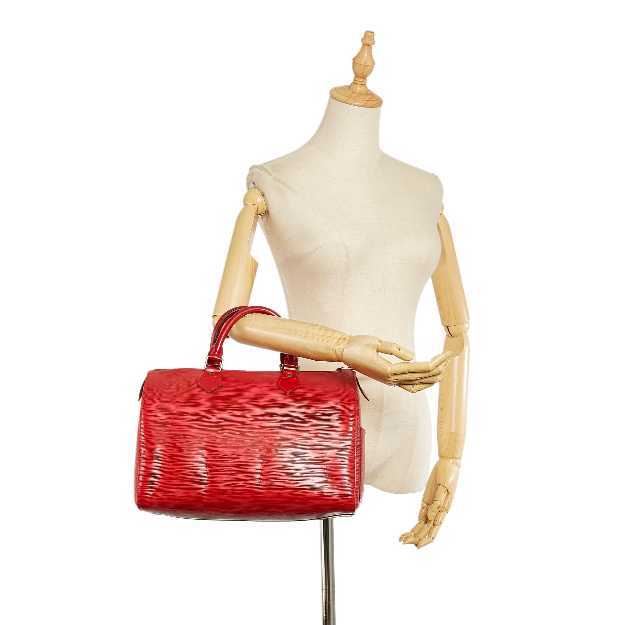 Louis Vuitton Epi Speedy 30 (SHG-25871)