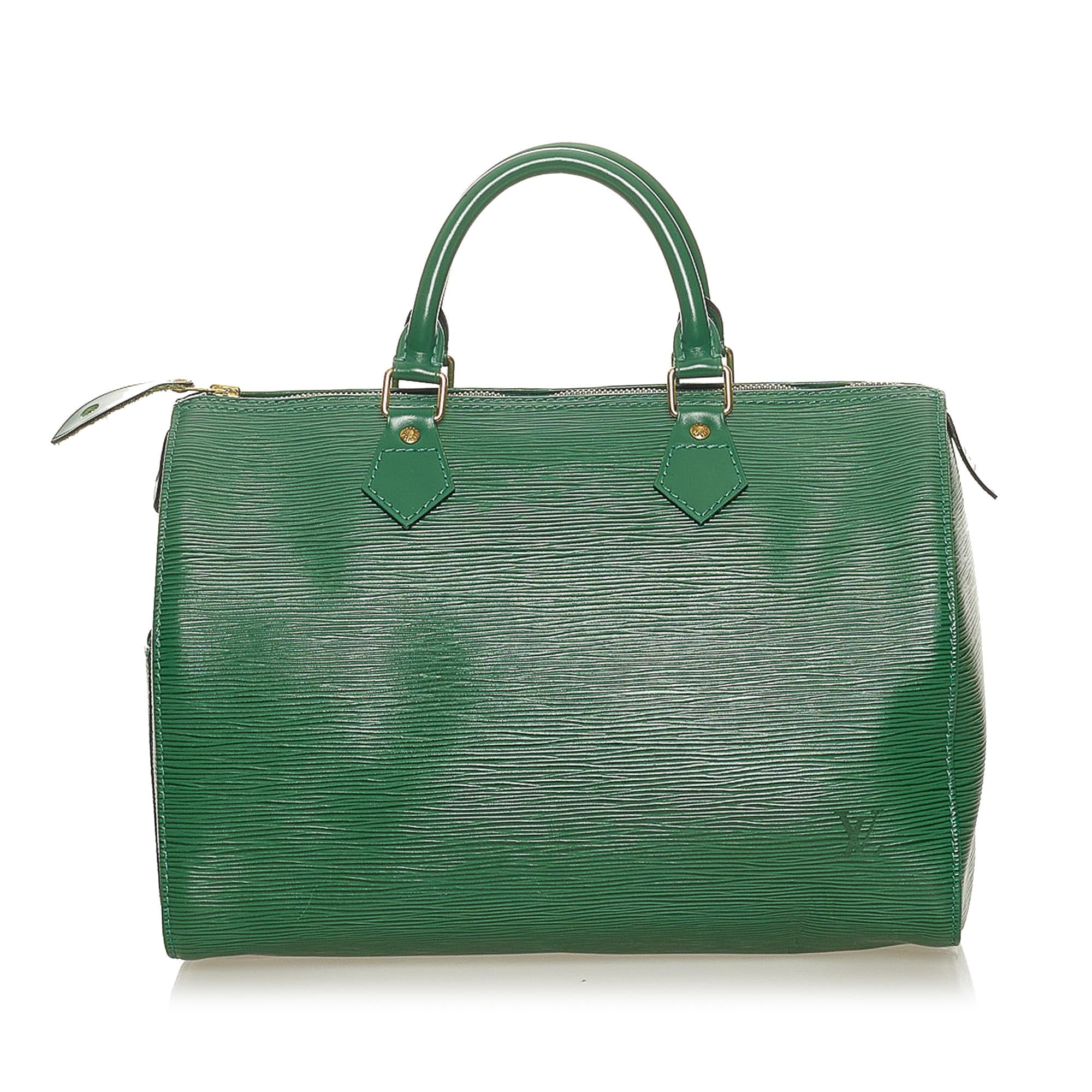 Louis Vuitton Epi Speedy 30 (SHG-27759)