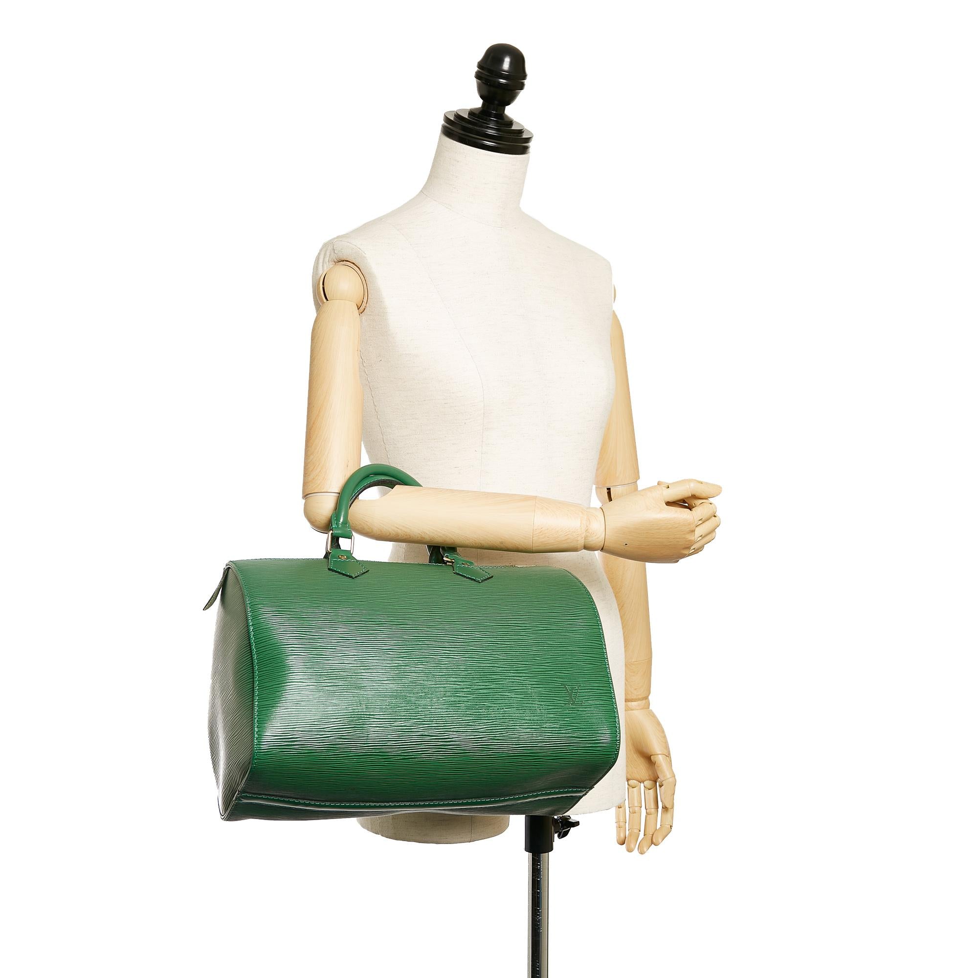 Louis Vuitton Epi Speedy 30 (SHG-27759)