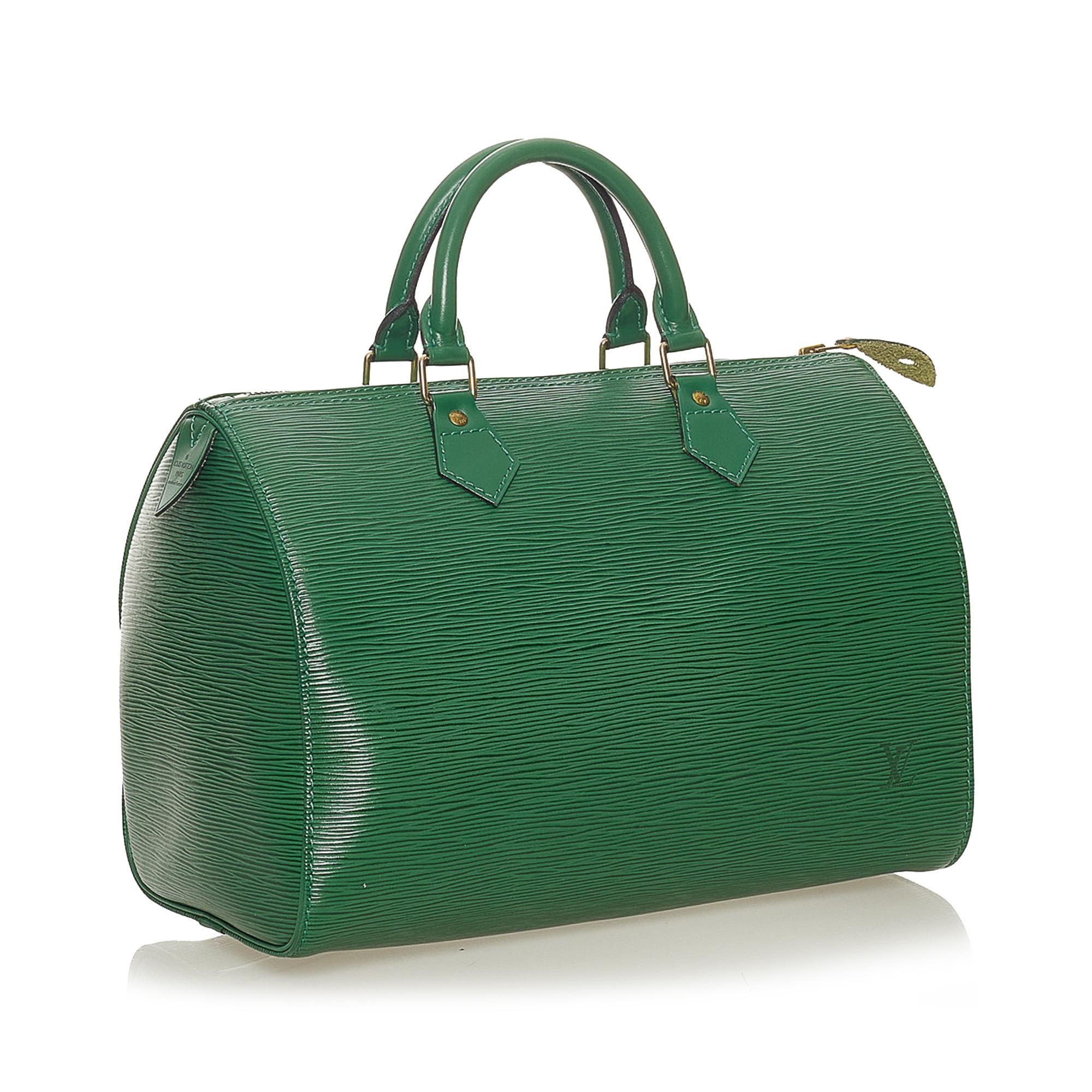 Louis Vuitton Epi Speedy 30 (SHG-27759)