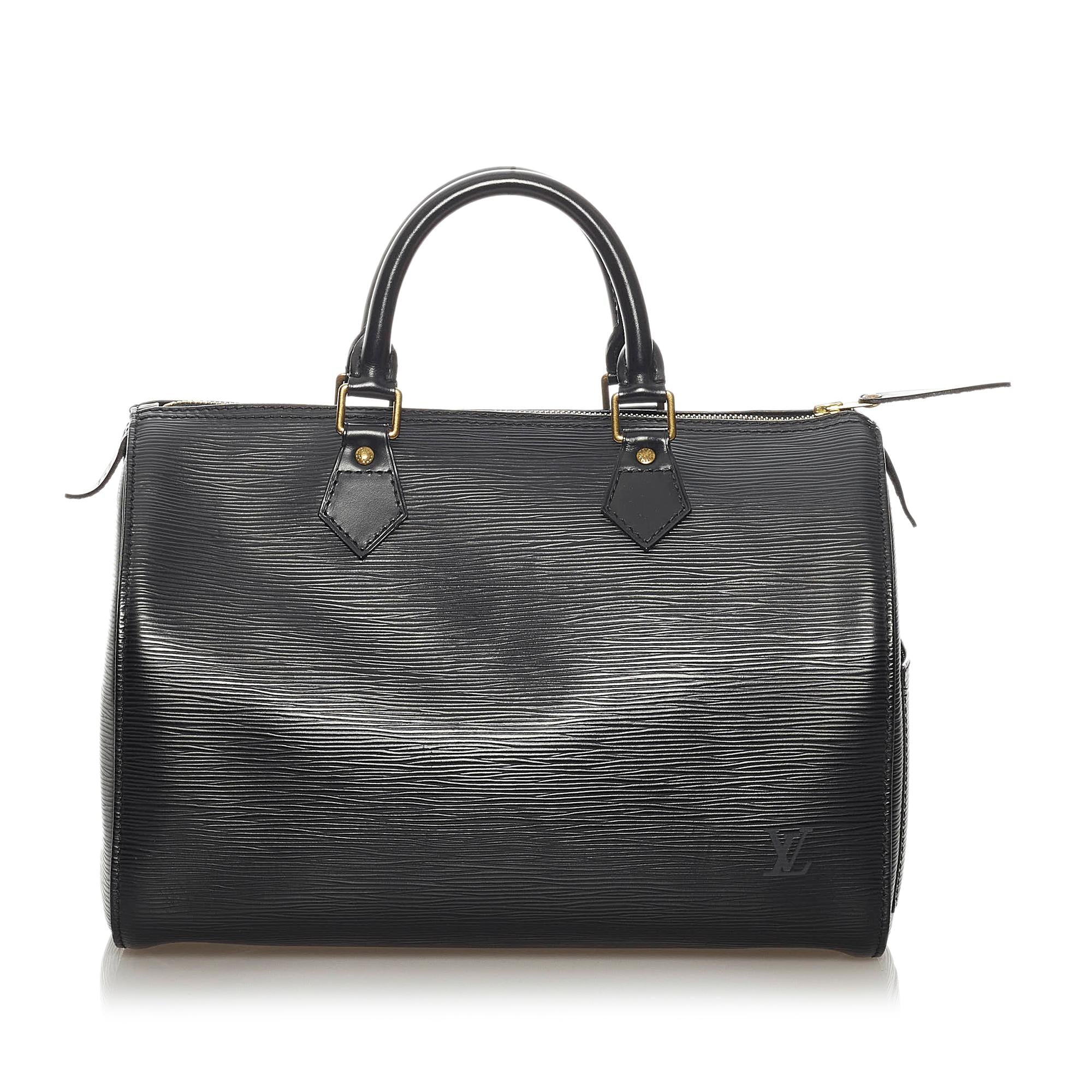 Louis Vuitton Epi Speedy 30 (SHG-29109)