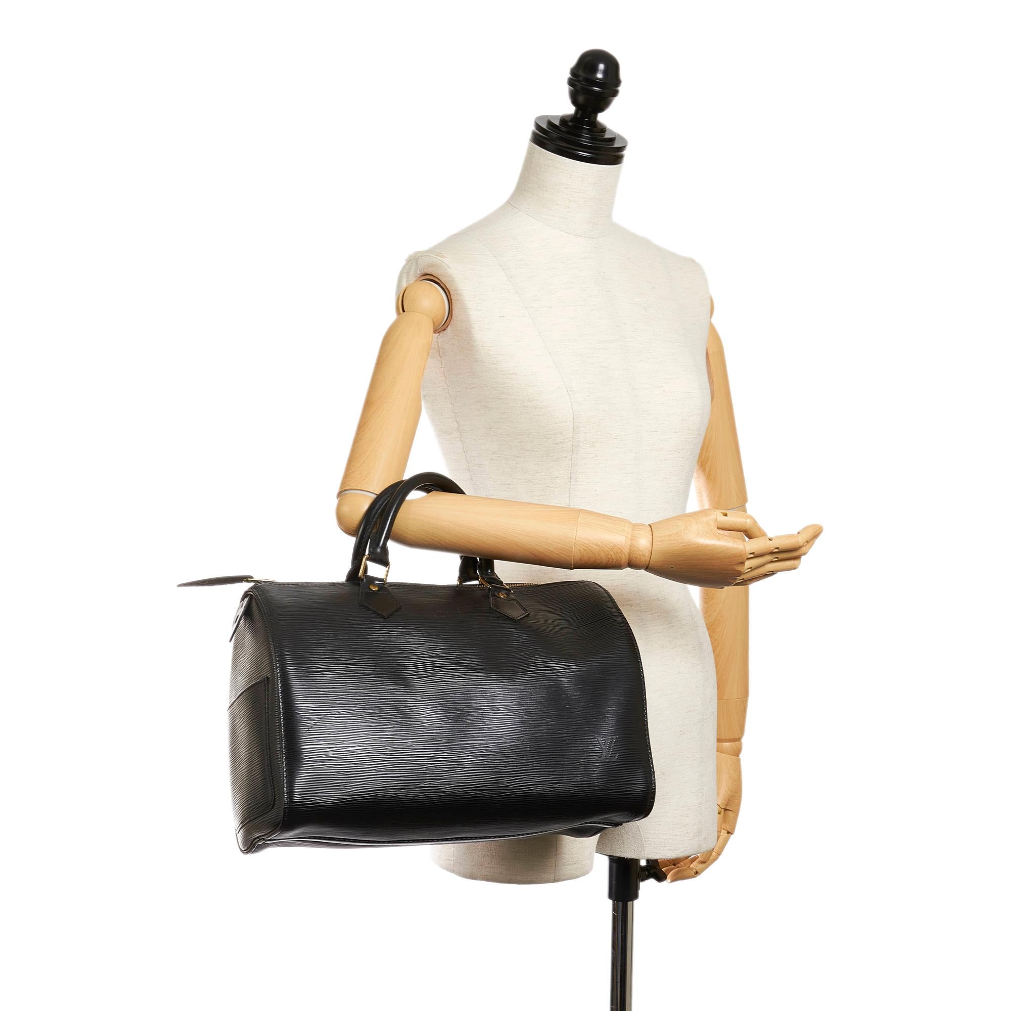 Louis Vuitton Epi Speedy 30 (SHG-29109)