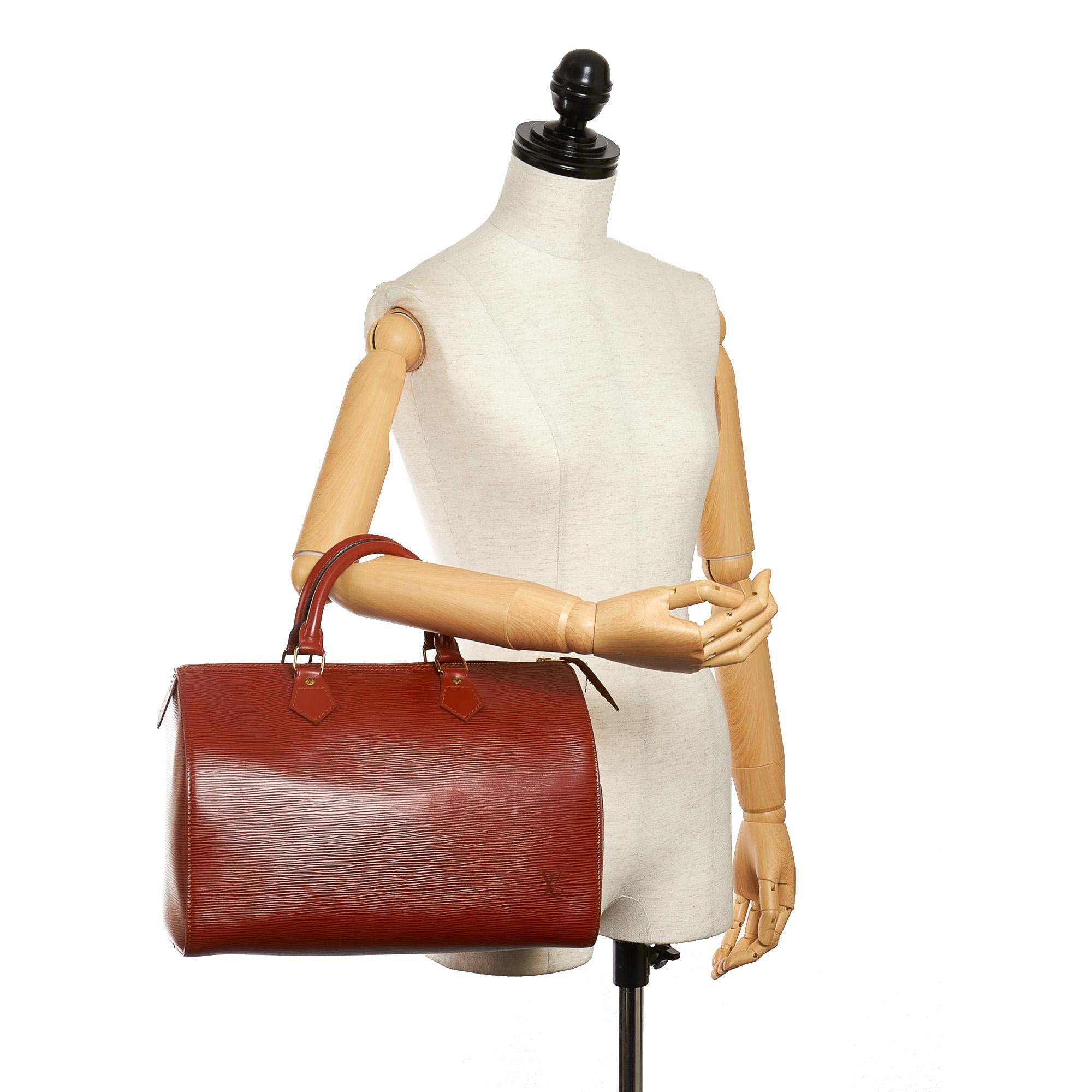 Louis Vuitton Epi Speedy 30 (SHG-29912)