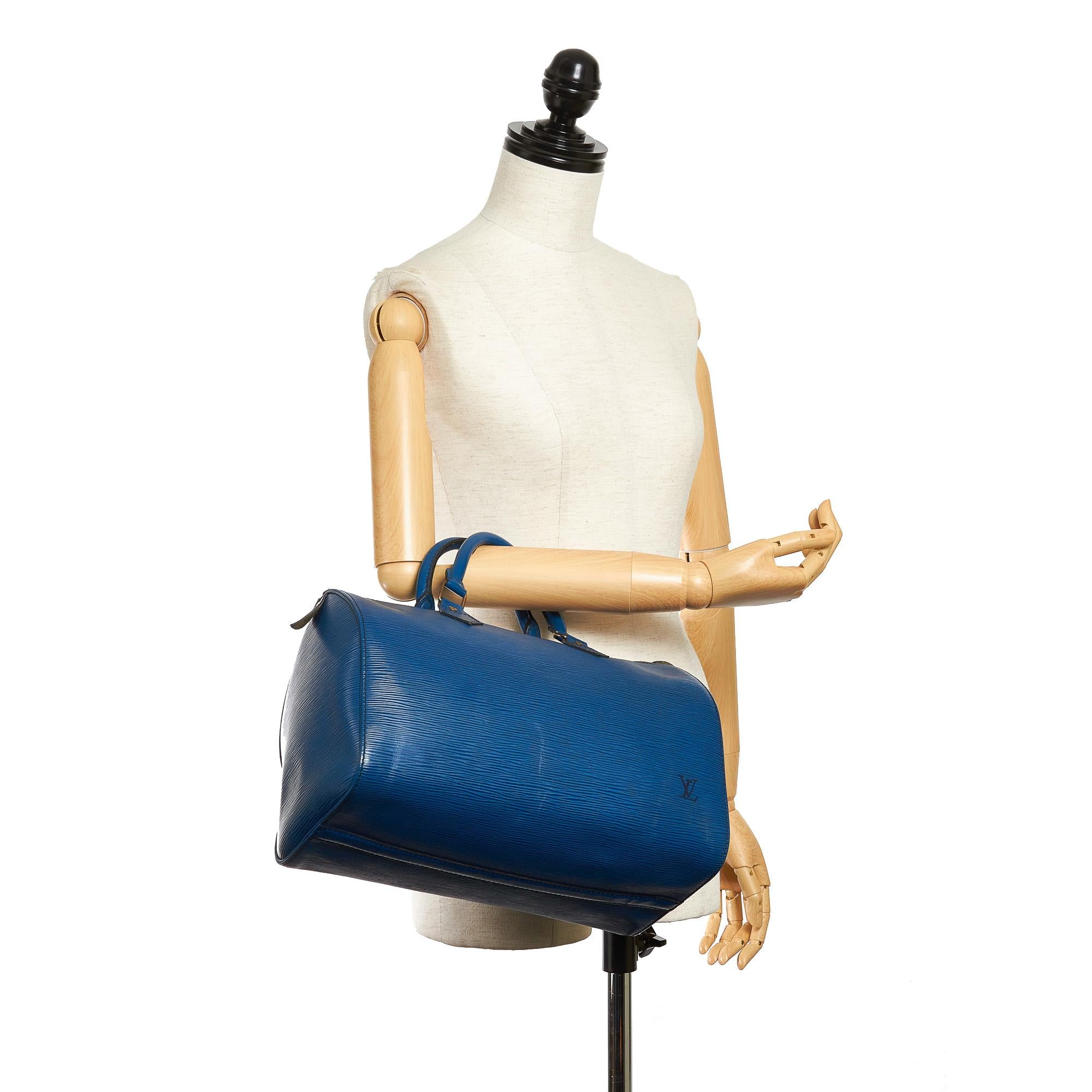 Louis Vuitton Epi Speedy 30 (SHG-30340)