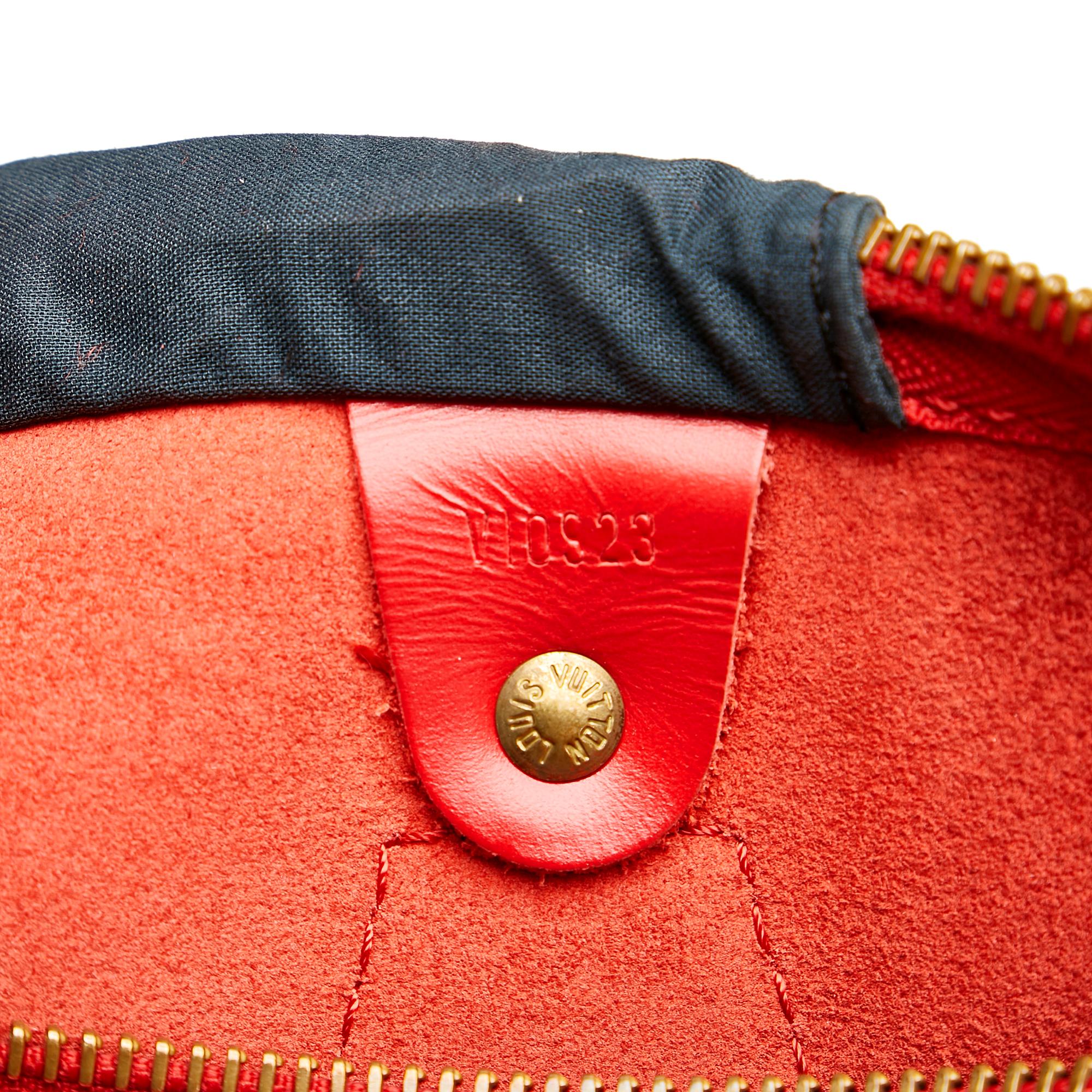 Louis Vuitton Epi Speedy 30 (SHG-30832)