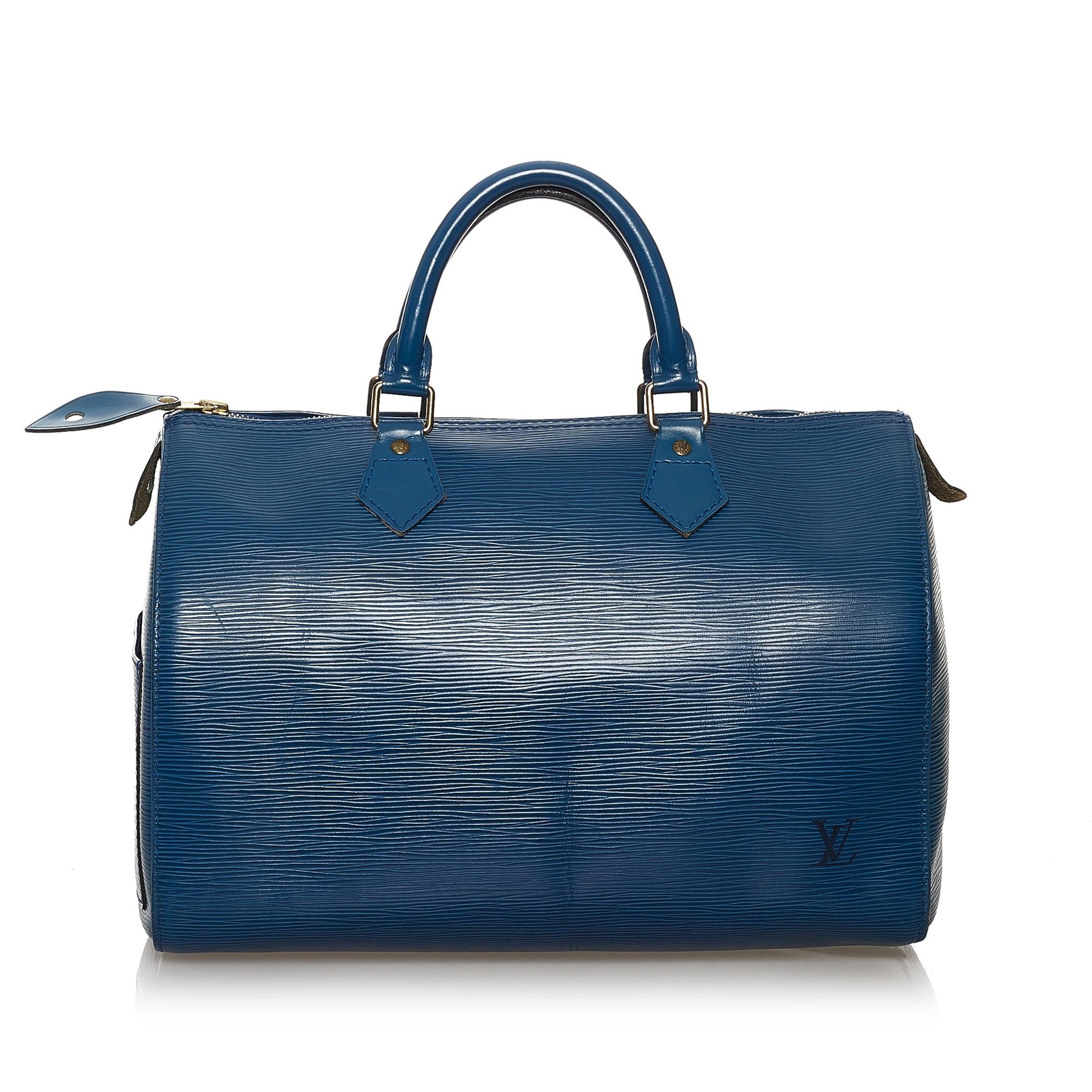 Louis Vuitton Epi Speedy 30 (SHG-31471)