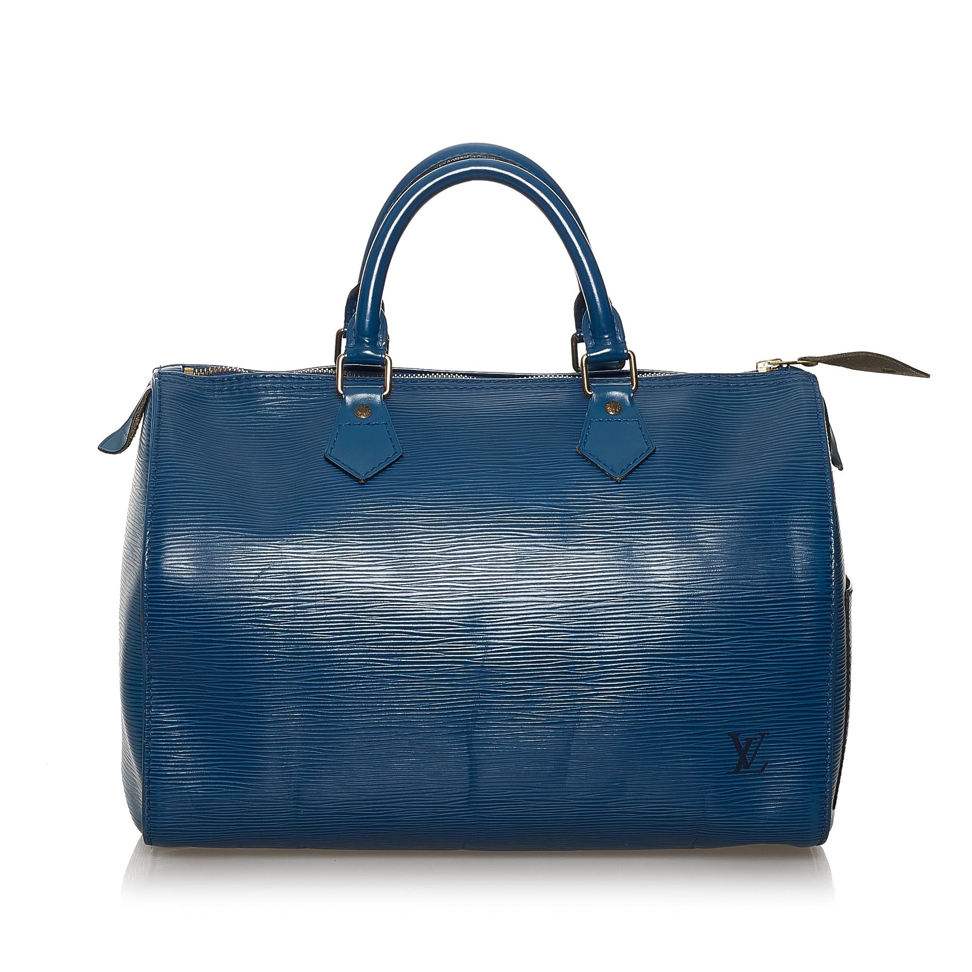 Louis Vuitton Epi Speedy 30 (SHG-31471)