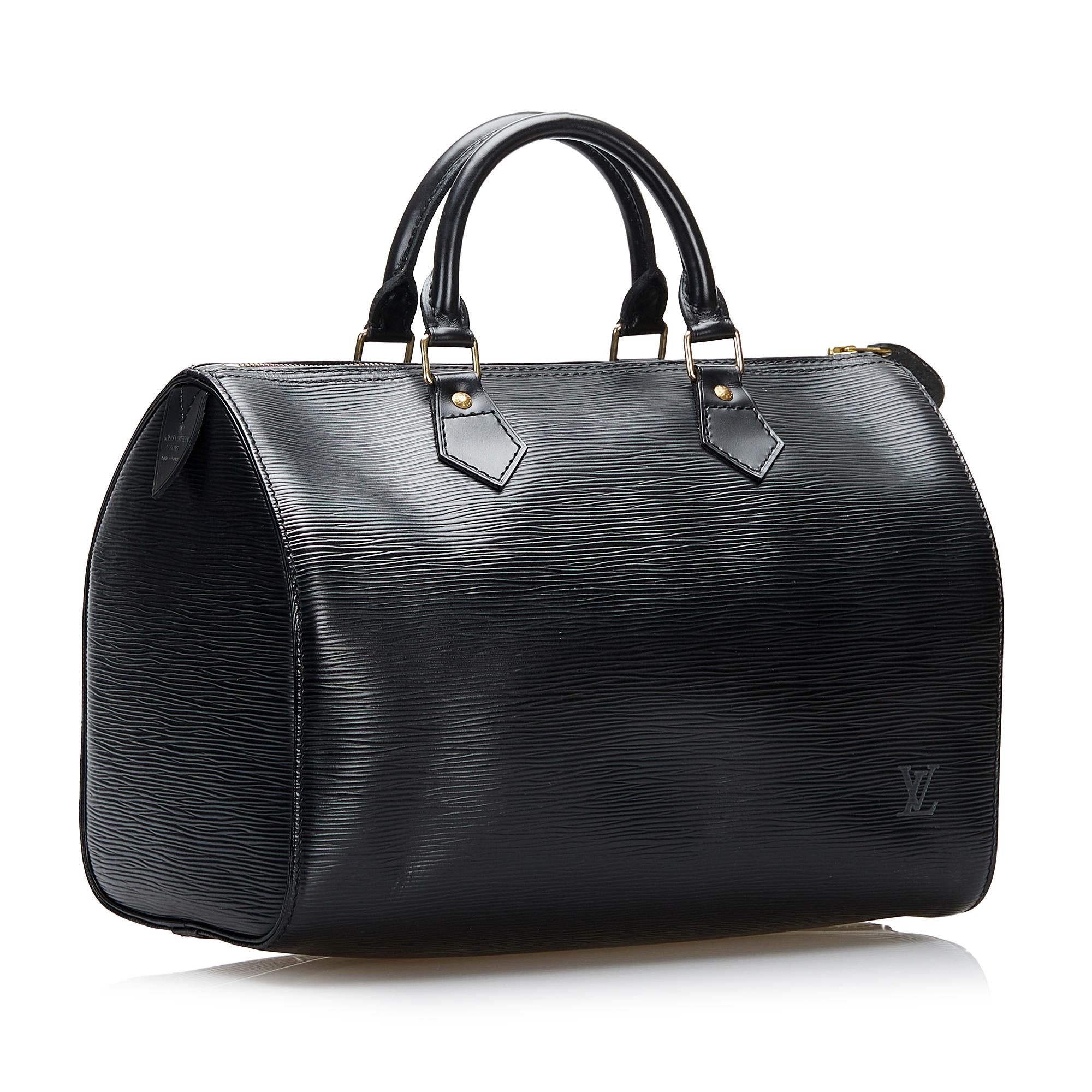 Louis Vuitton Epi Speedy 30 (SHG-36758)