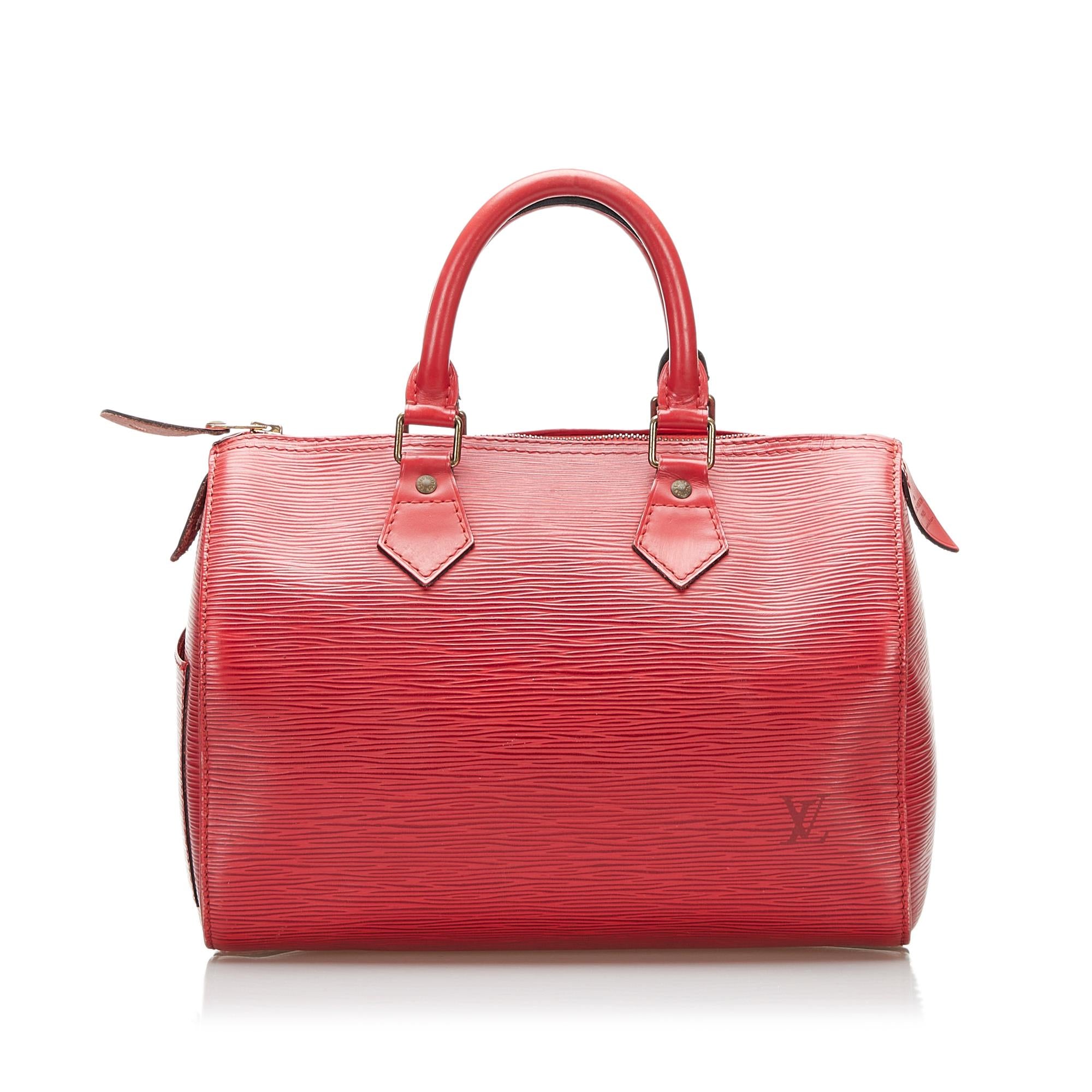 Louis Vuitton Epi Speedy 30 (SHG-37836)