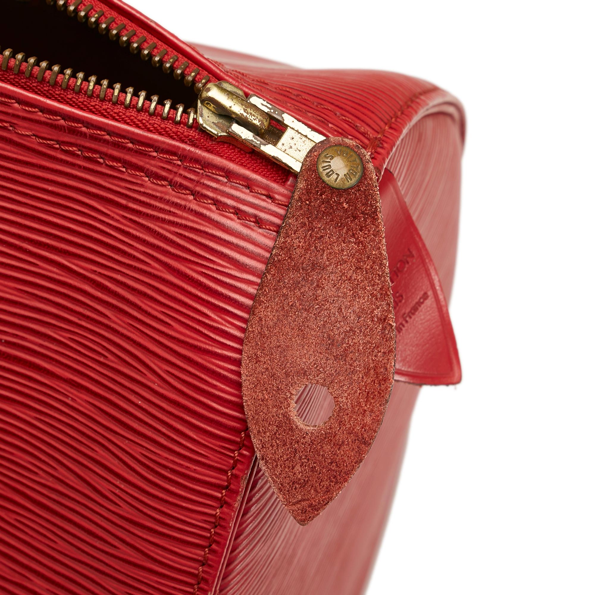 Louis Vuitton Epi Speedy 30 (SHG-37836)